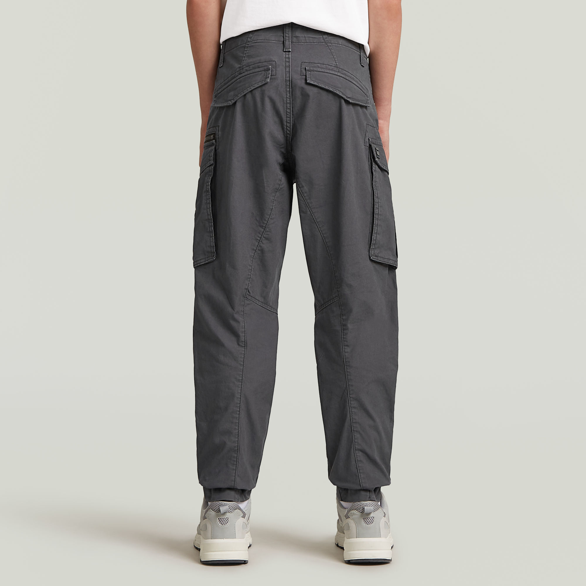 G-Star RAW Rovic Zip 3D Tapered Broek Jongens Grijs jongens