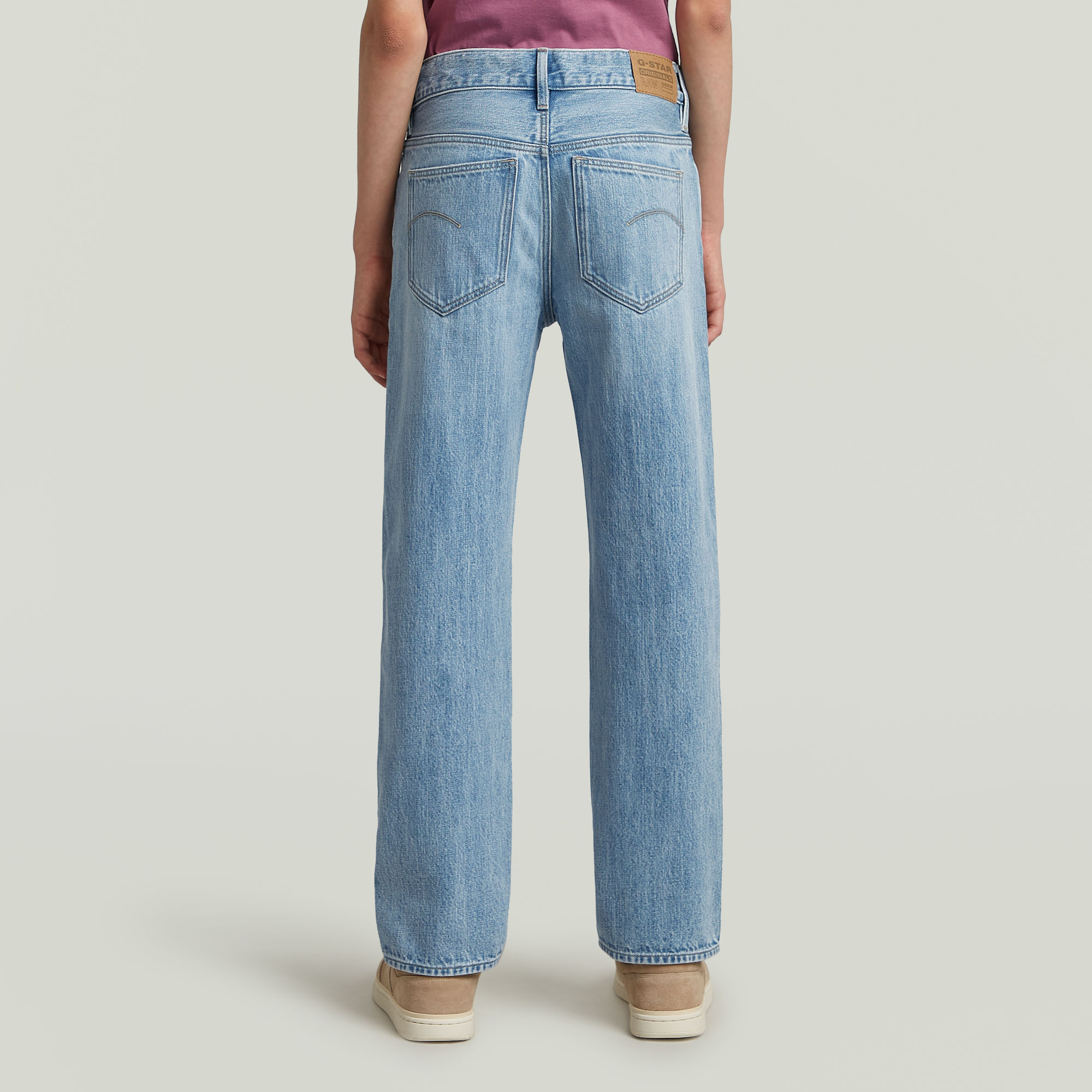 G-Star RAW Victoria Straight Jeans Meisjes Lichtblauw meisjes