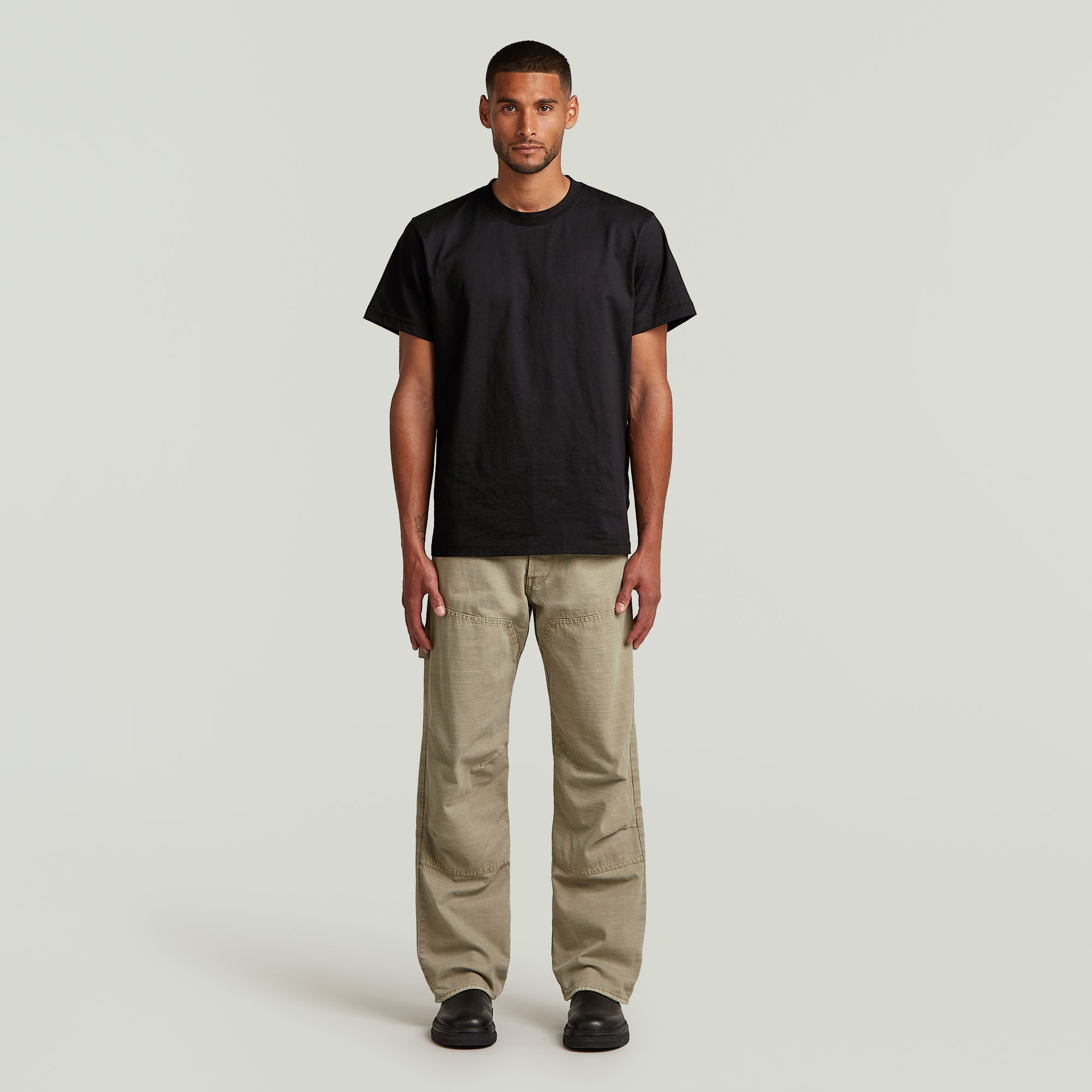 G-Star RAW Carpenter 3D Loose Jeans Grijs Heren