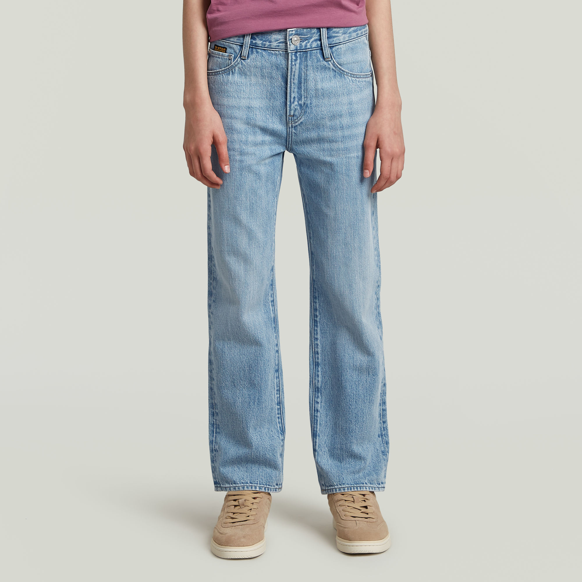 Girls Victoria Straight Jeans - Hellblau - mädchen