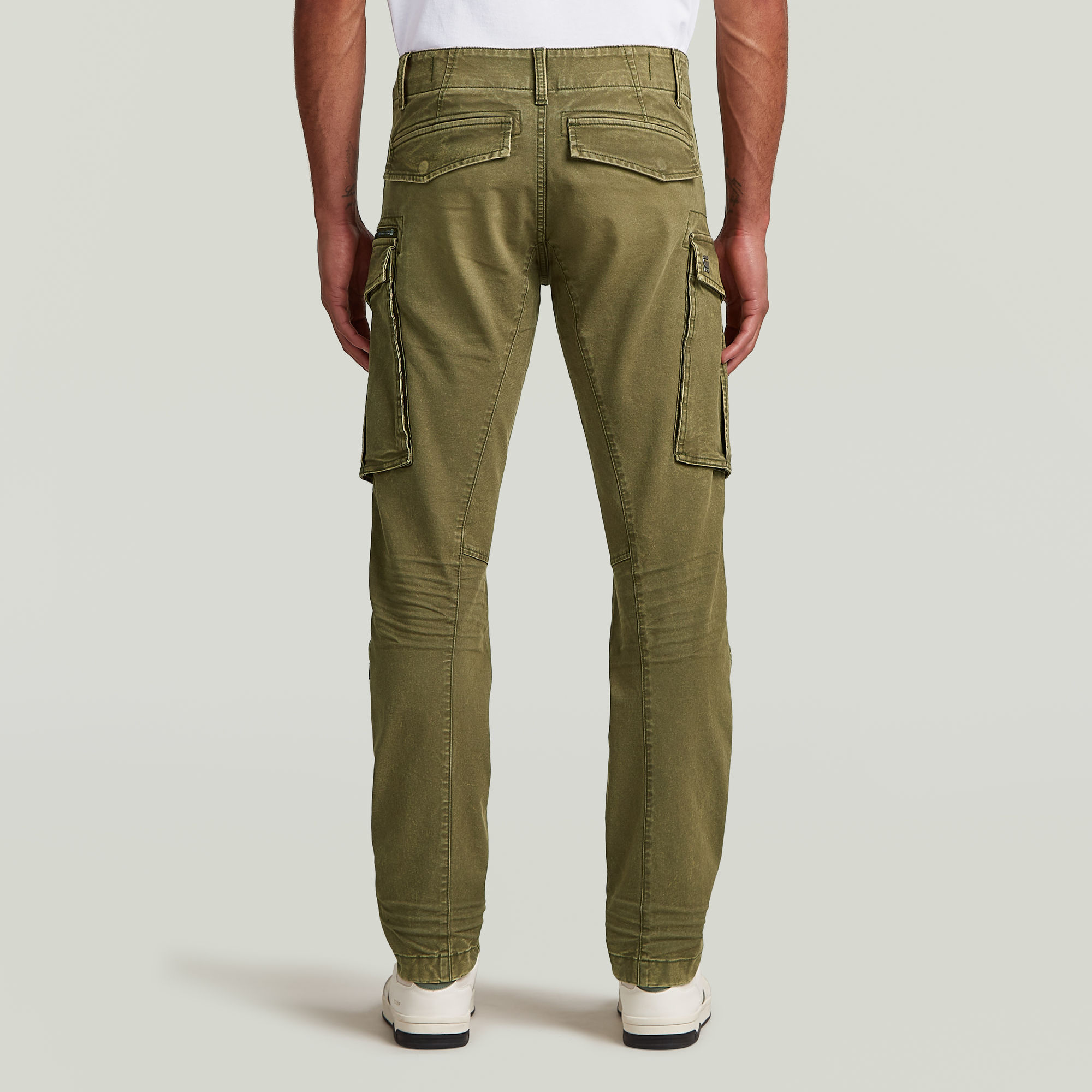 G-Star RAW Rovic Zip 3D Regular Tapered Broek Groen Heren