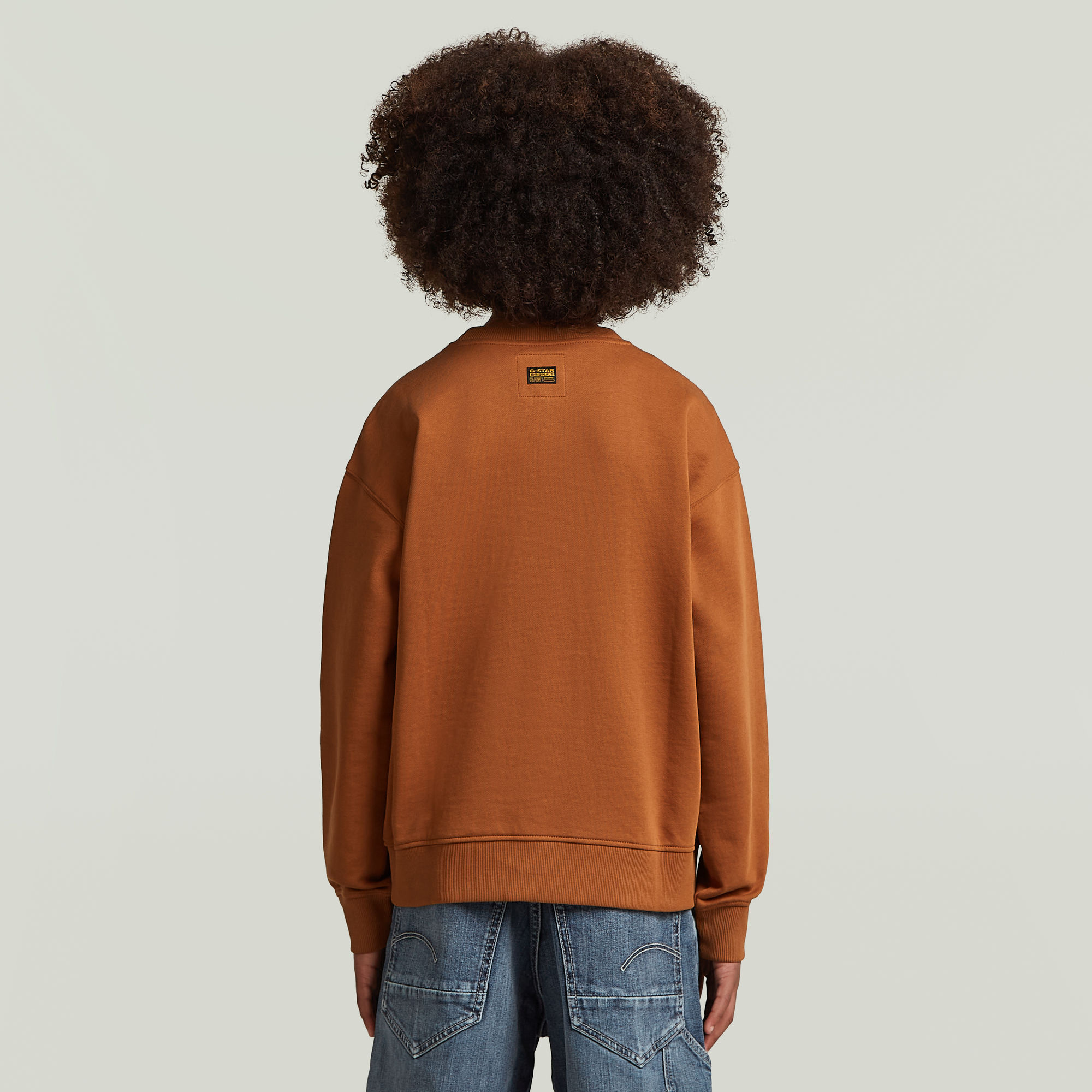 G-Star RAW Loose Sweater Jongens Bruin jongens