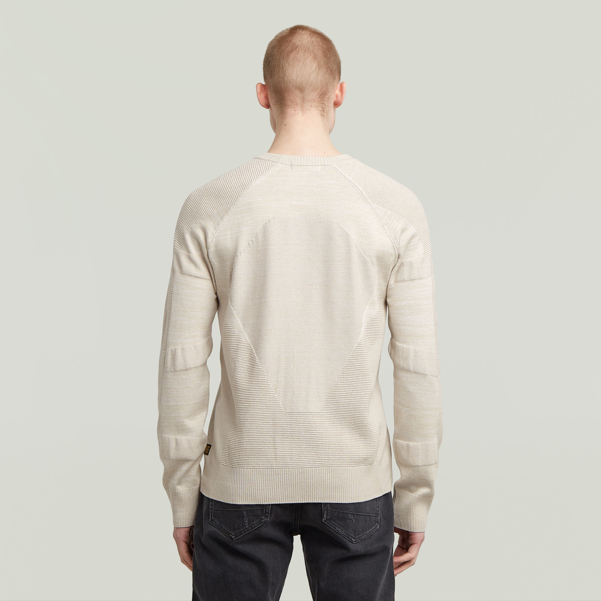 G-Star RAW 3D Biker Ribbed Gebreide Trui Meerkleurig Heren