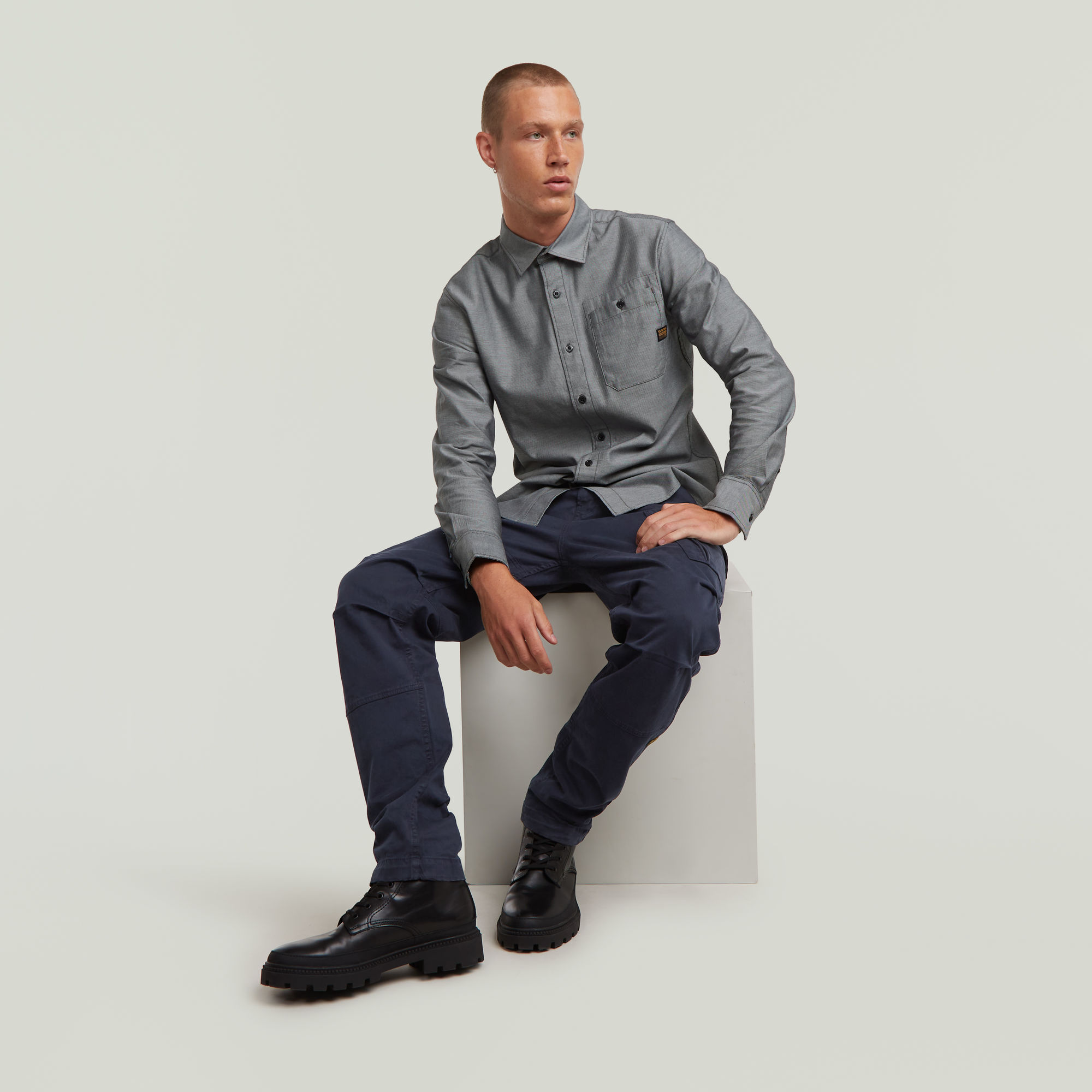 G-Star RAW Bristum 2.0 Slim Overhemd Meerkleurig Heren