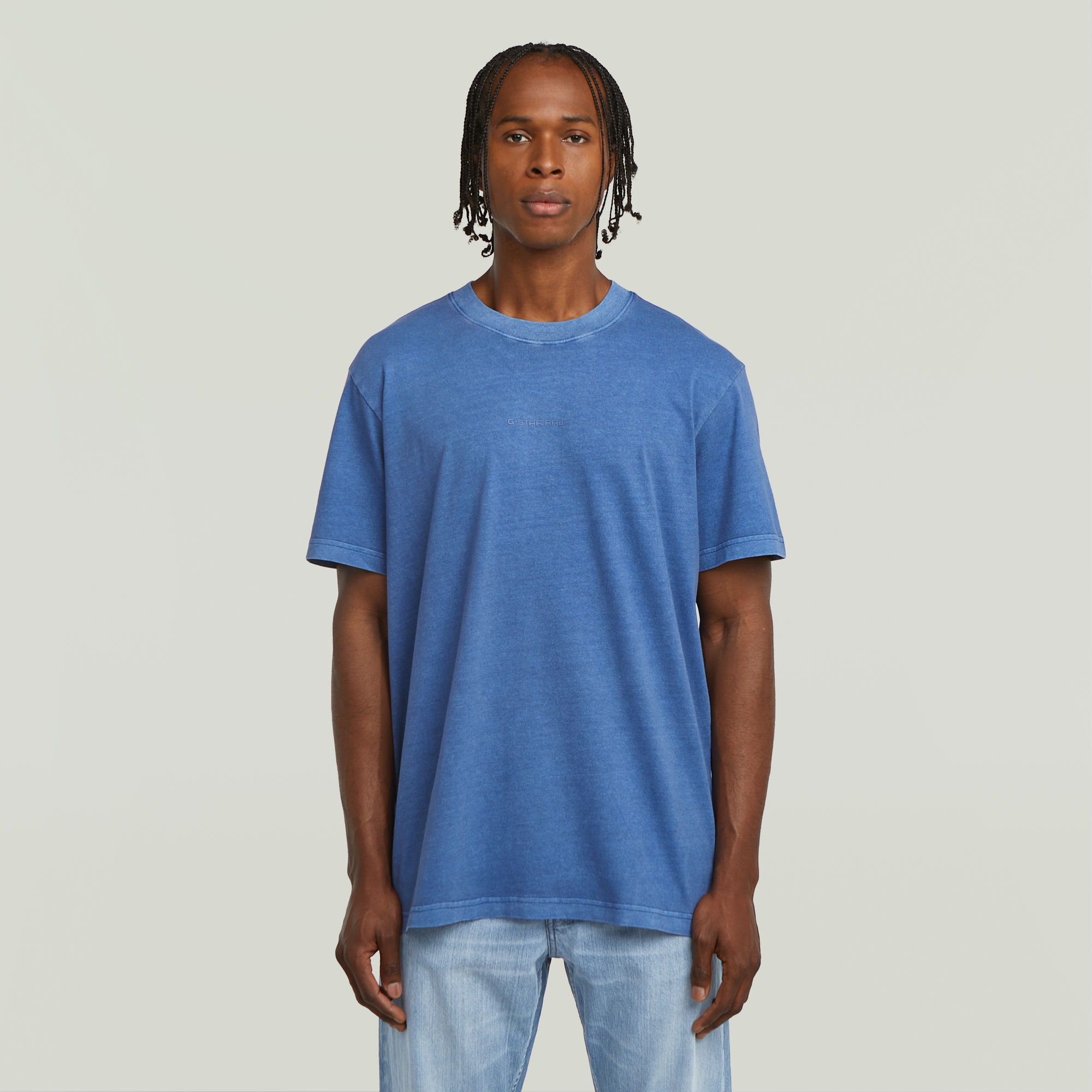 Camiseta Overdyed Center Chest Loose - Hombre - G-Star RAW - Modalova