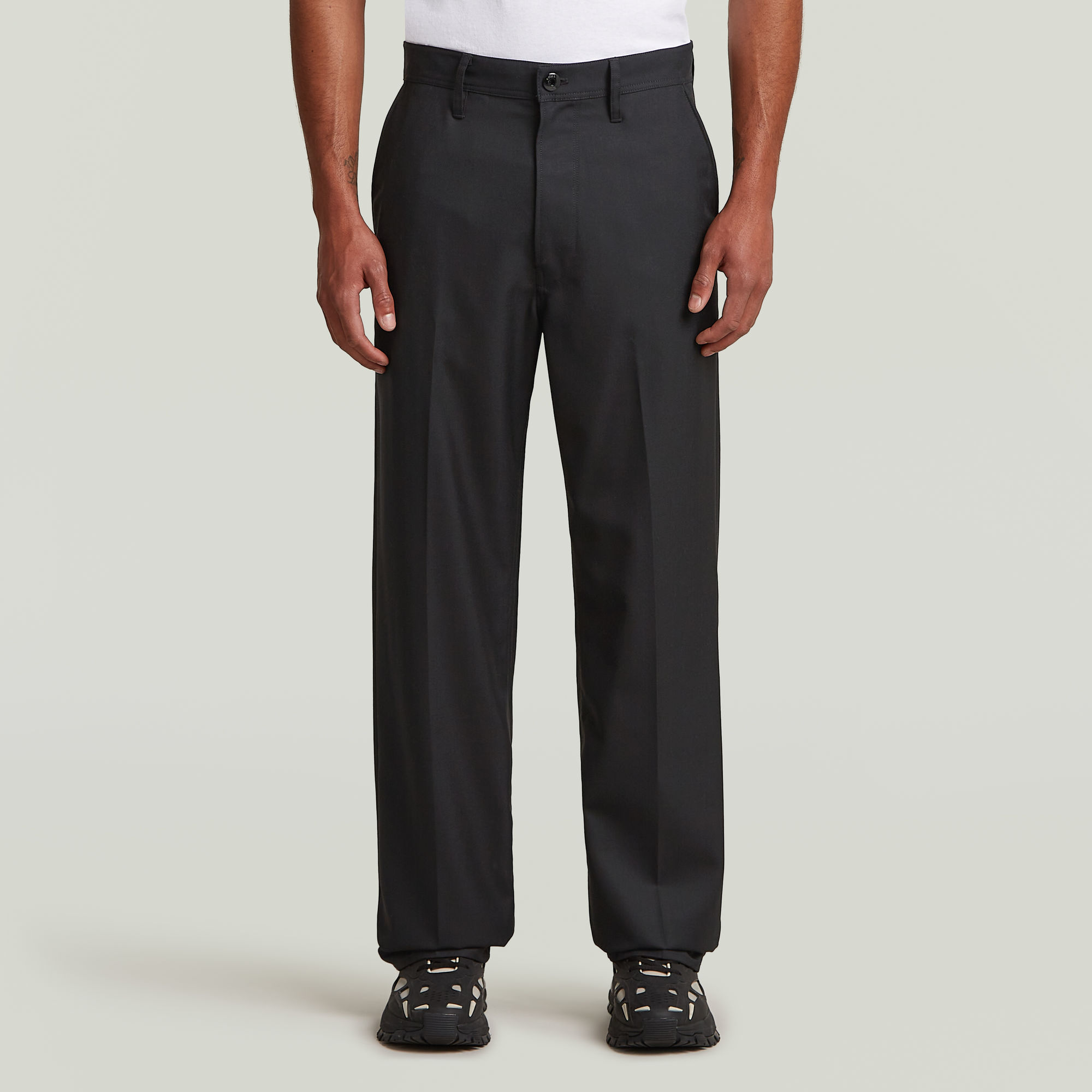 

Modson Straight Chino - Zwart - Heren