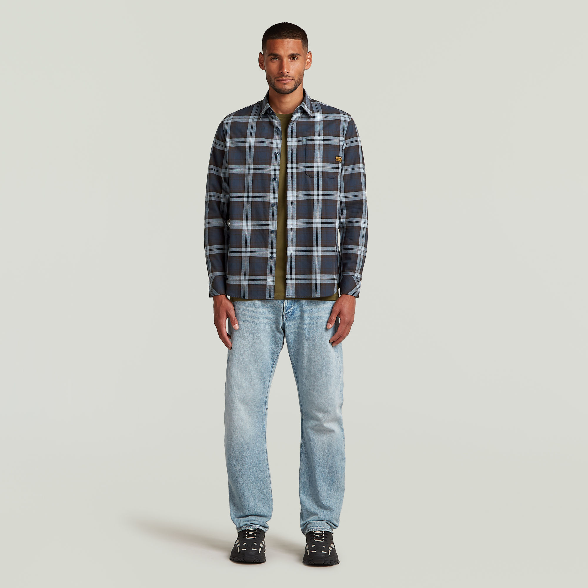 G-Star RAW Bristum 2.0 Slim Overhemd Meerkleurig Heren