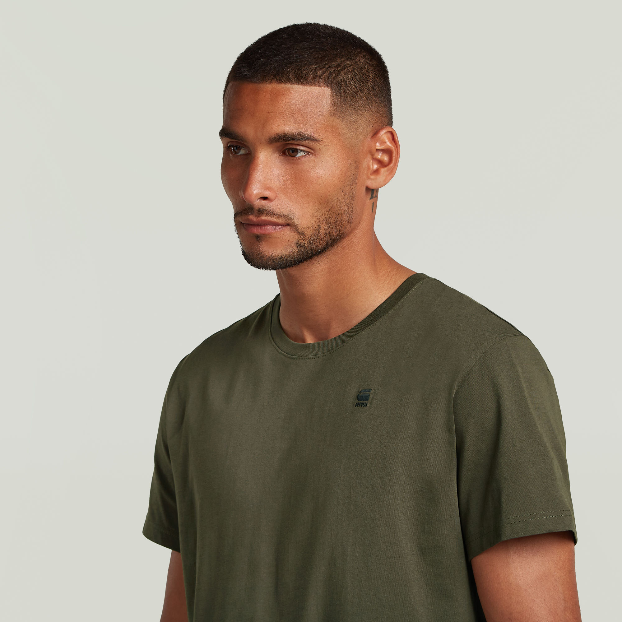 G-Star RAW Base-s T-shirt Grijs Heren