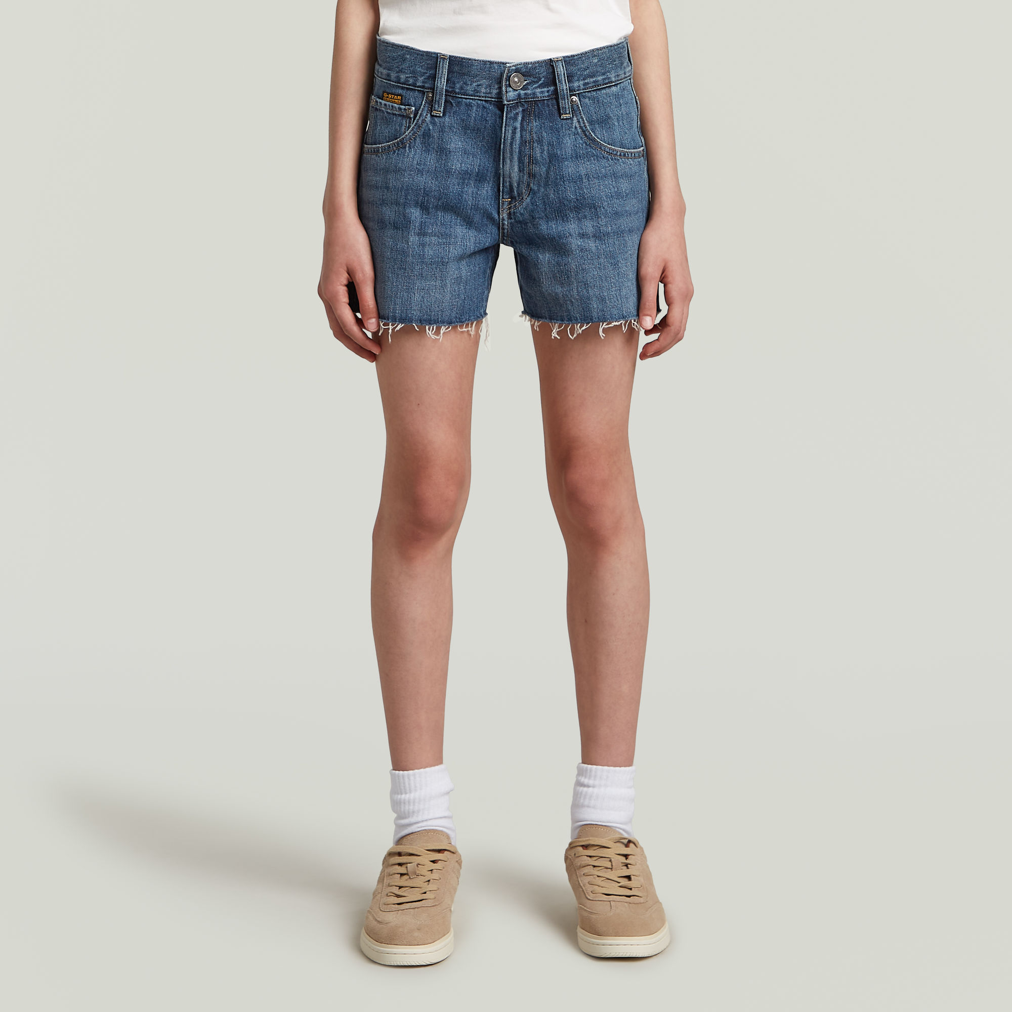 G-Star RAW True Short Meisjes Midden blauw meisjes