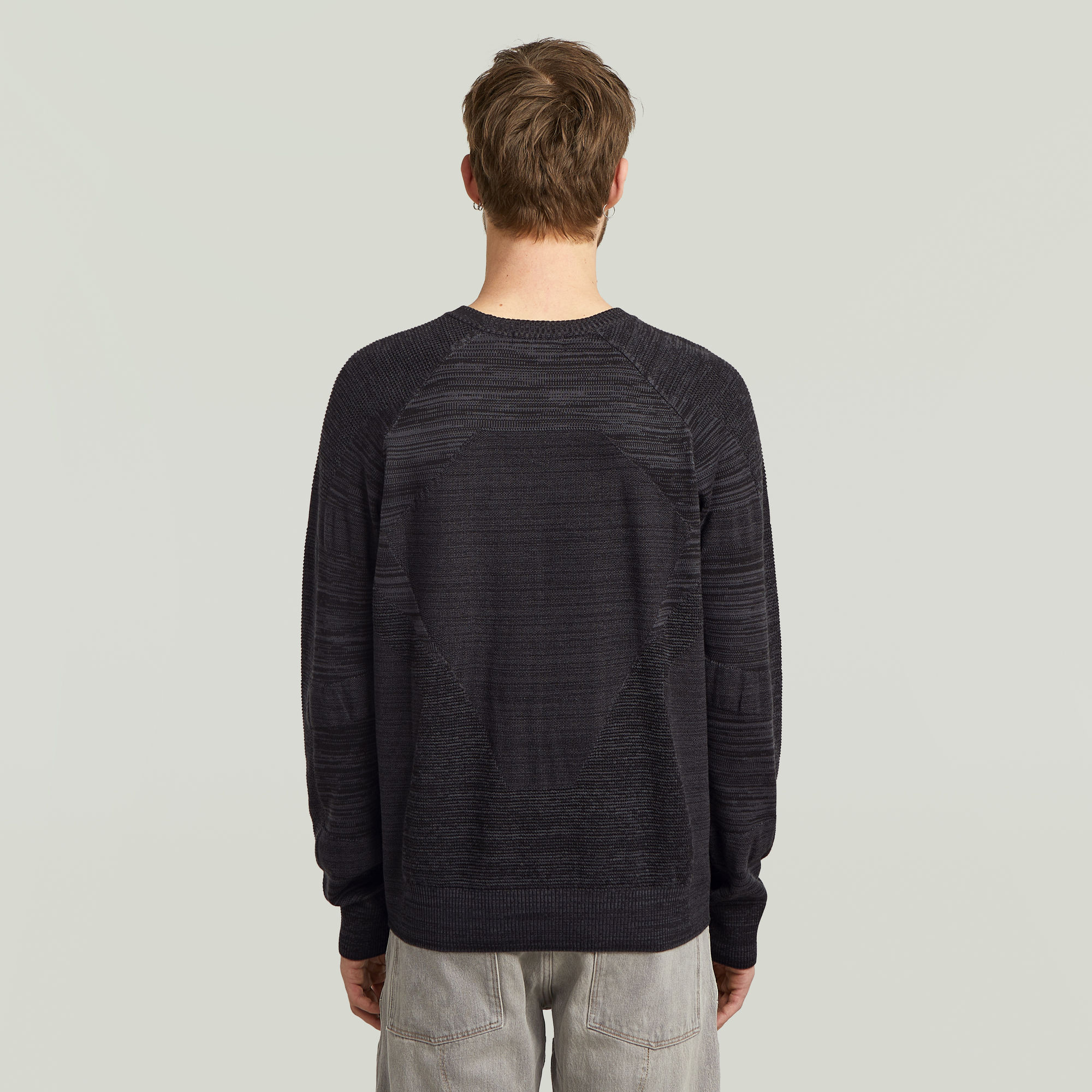 G-Star RAW 3D Biker Ribbed Gebreide Trui Meerkleurig Heren