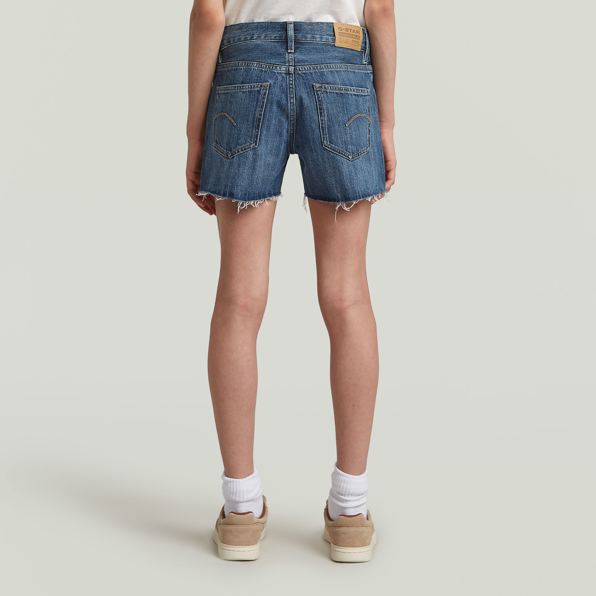 G-Star RAW True Short Meisjes Midden blauw meisjes