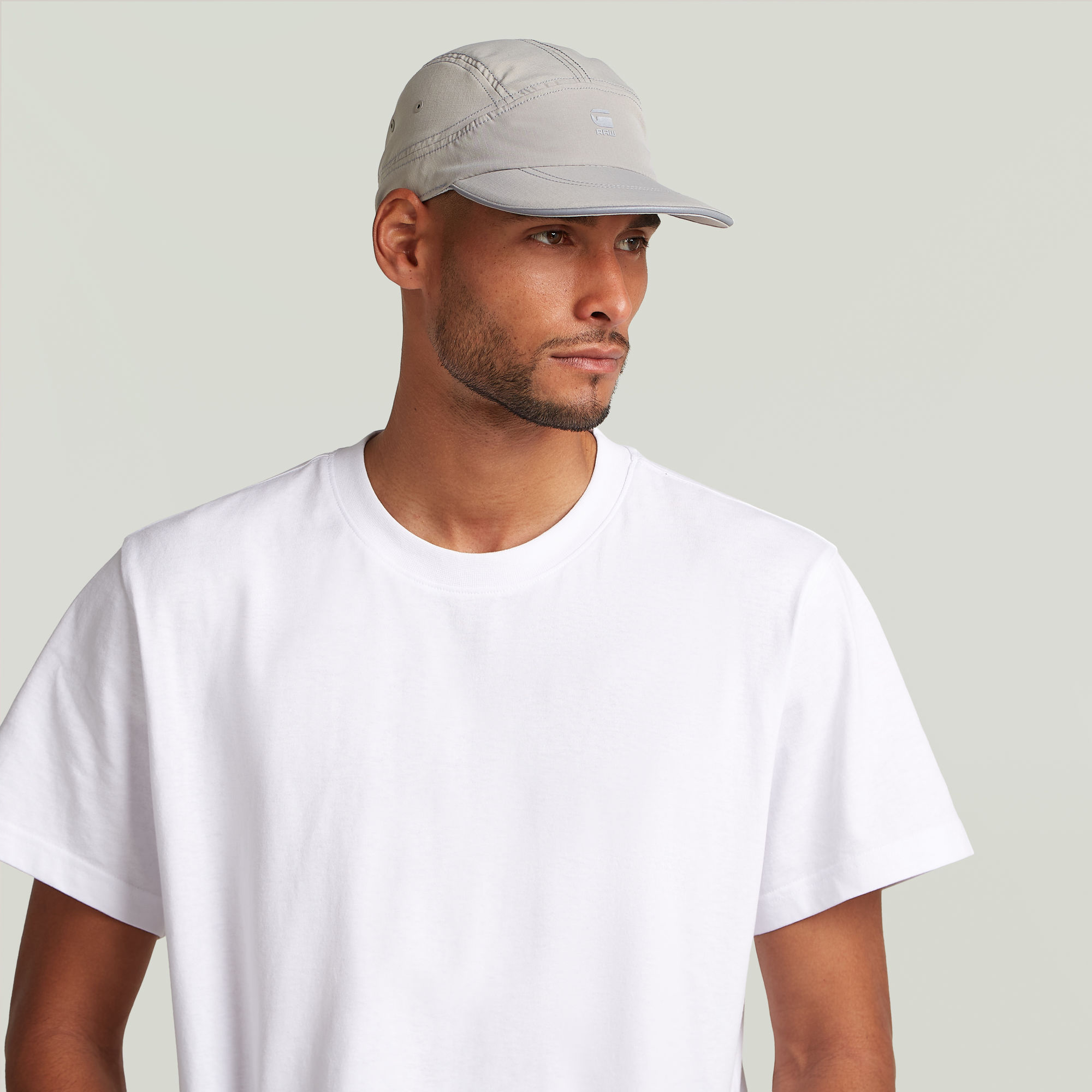G-Star RAW Motion 5 Panel Cap Beige Heren