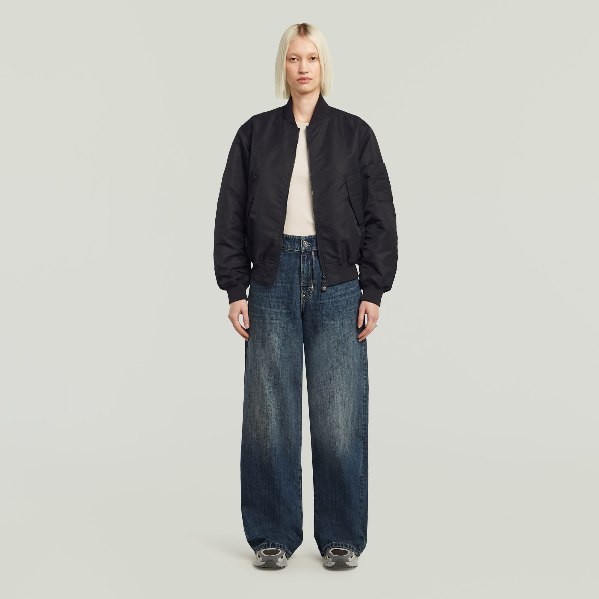 Thumbnail - Skater High Loose Jeans - Andere - Damen