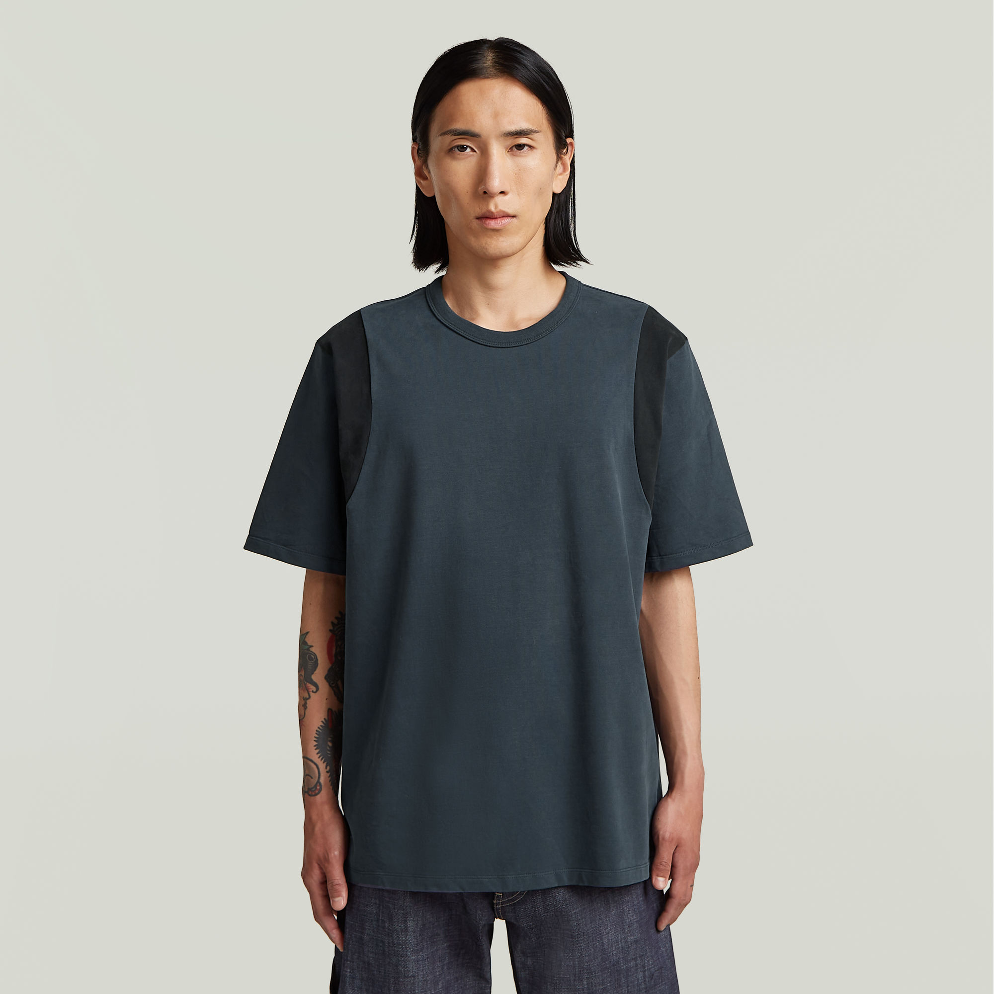 MN Relaxed T-Shirt - Dunkelblau - Herren