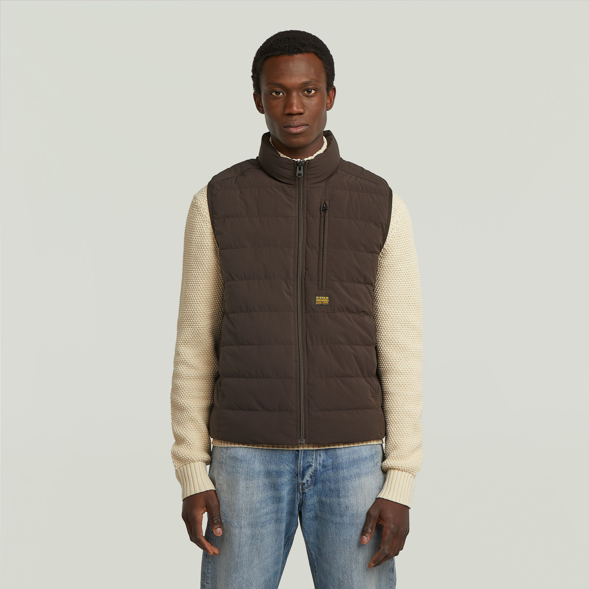 

Foundation Liner Vest - Brown - Men