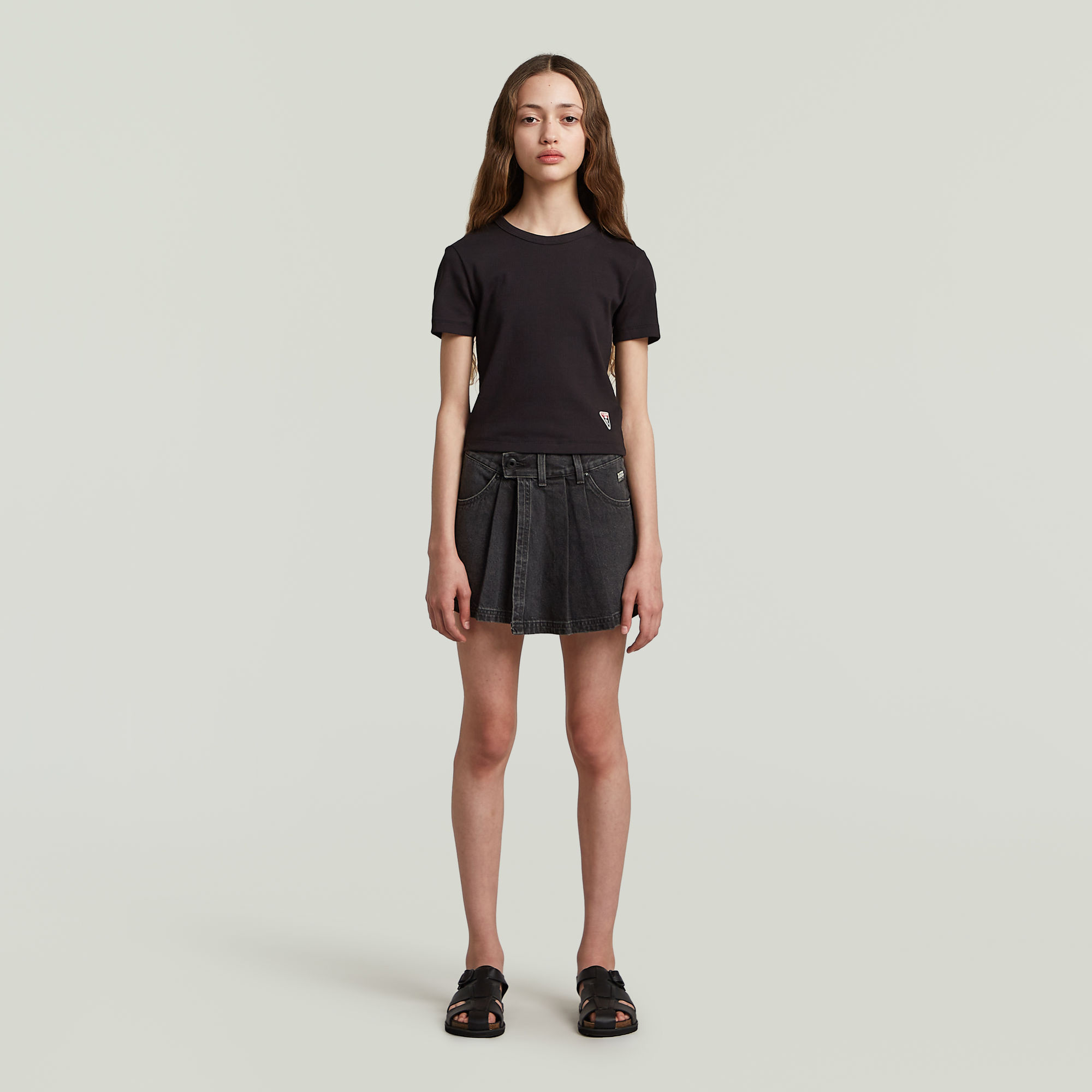G-Star RAW True 2.0 Skort Meisjes Grijs meisjes