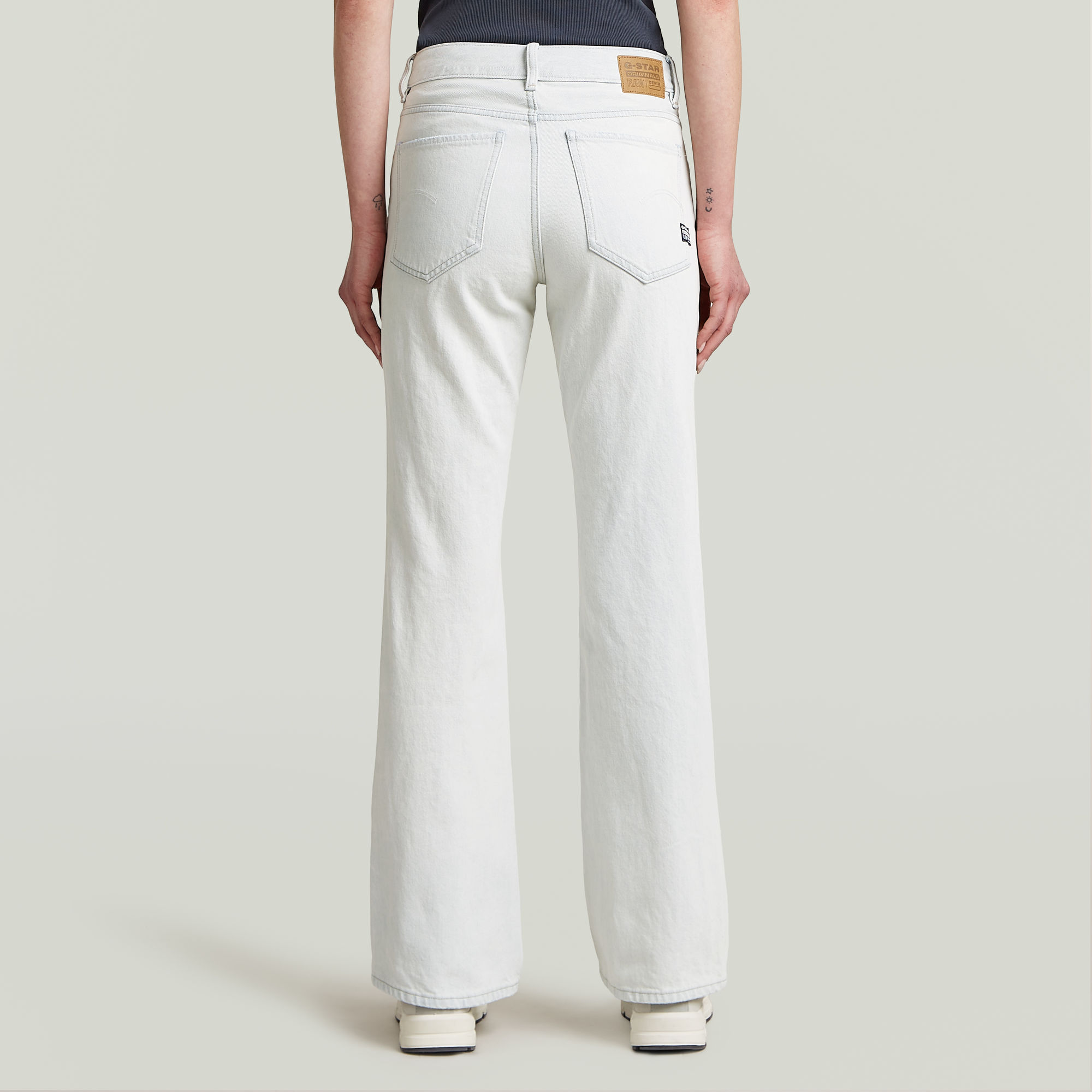 G-Star RAW G-Low Bootcut Jeans Lichtblauw Dames