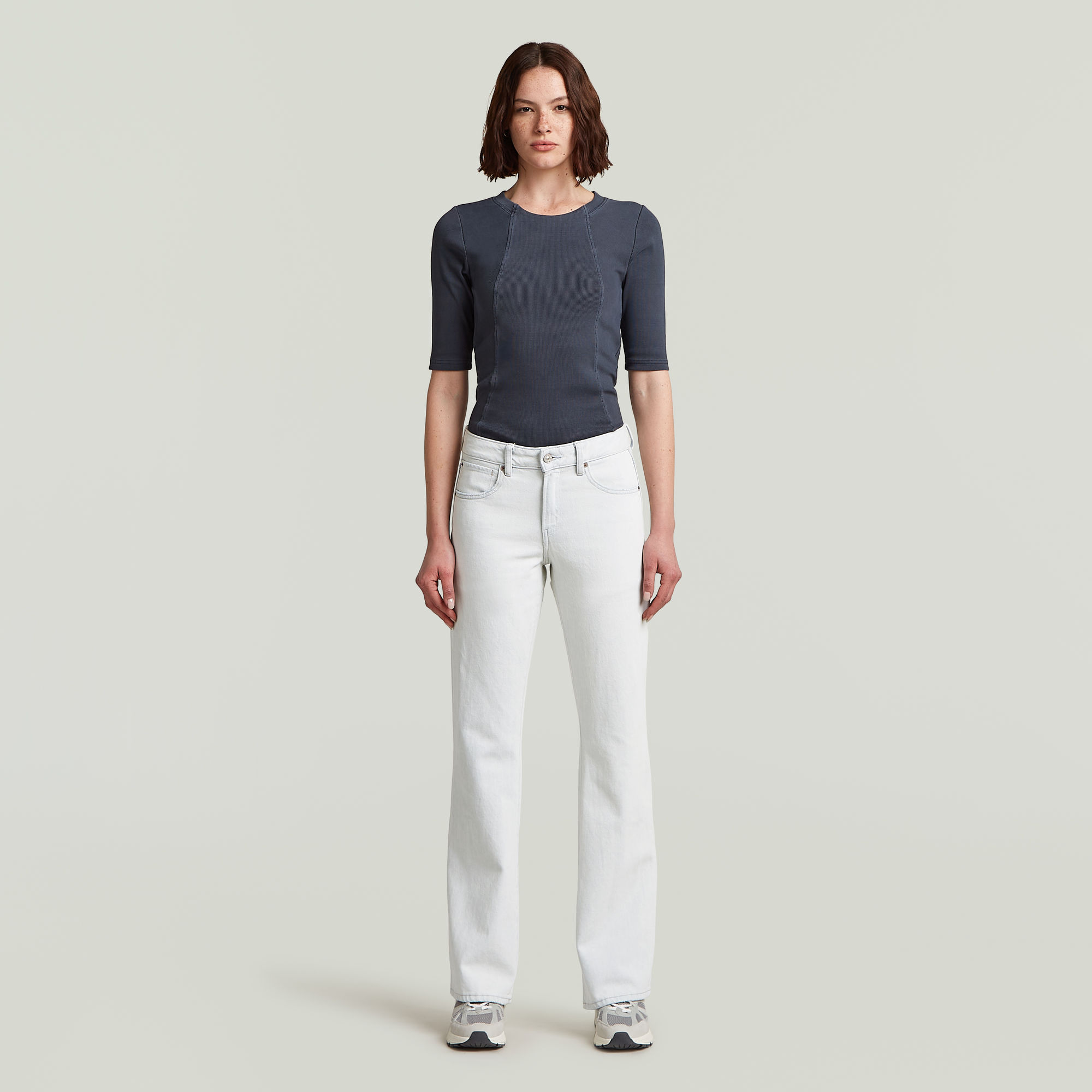 G-Star RAW G-Low Bootcut Jeans Lichtblauw Dames