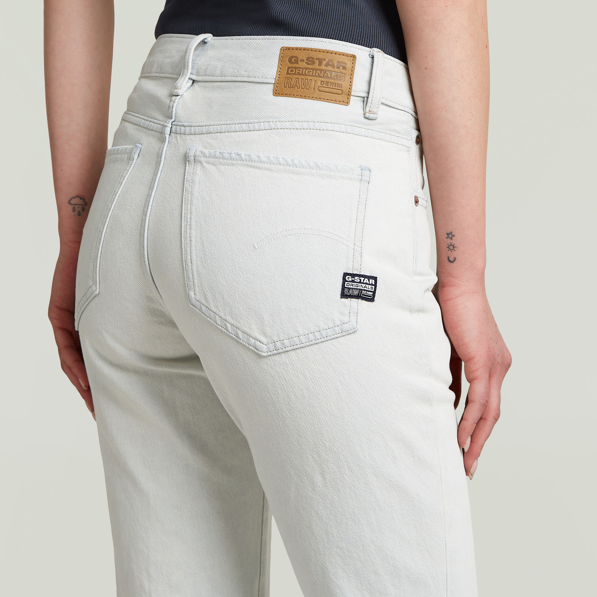 G-Star RAW G-Low Bootcut Jeans Lichtblauw Dames