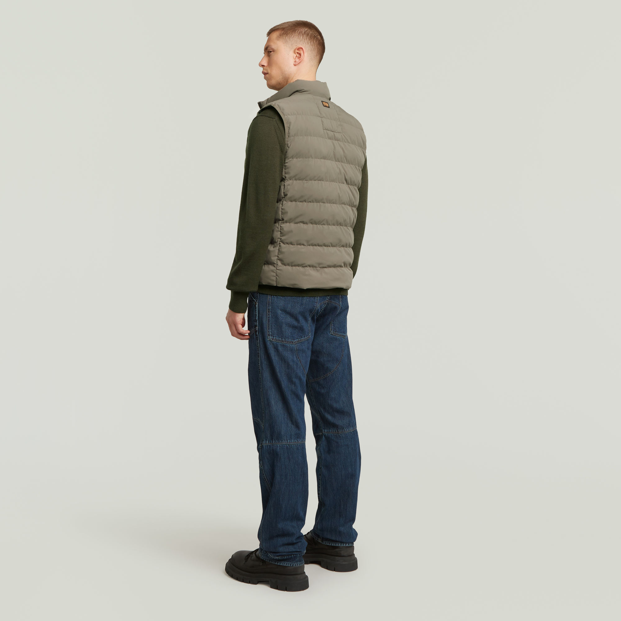 G-Star RAW Foundation Liner Vest Bruin Heren