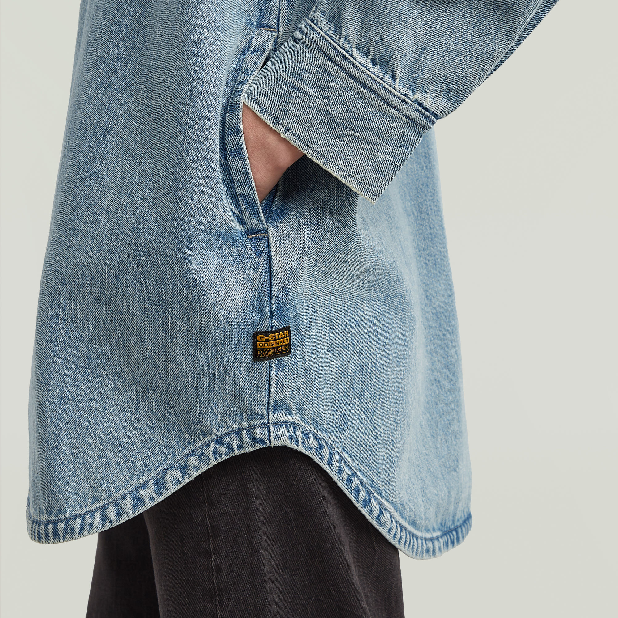 G-Star RAW Maxi 1-Pocket Overshirt Anders Dames