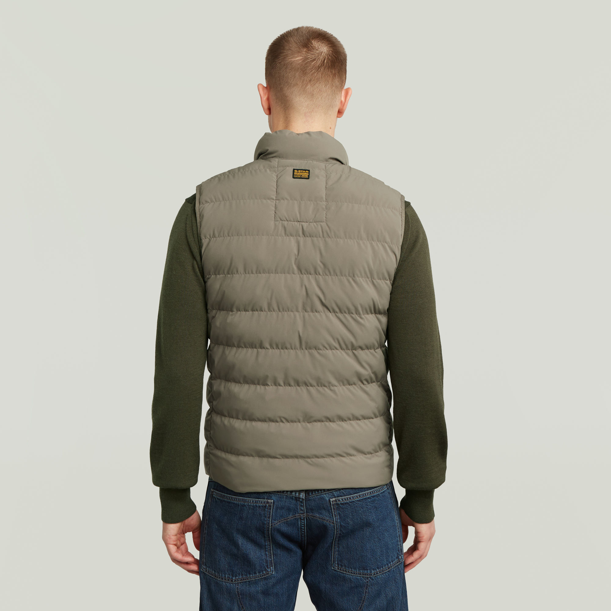 G-Star RAW Foundation Liner Vest Bruin Heren
