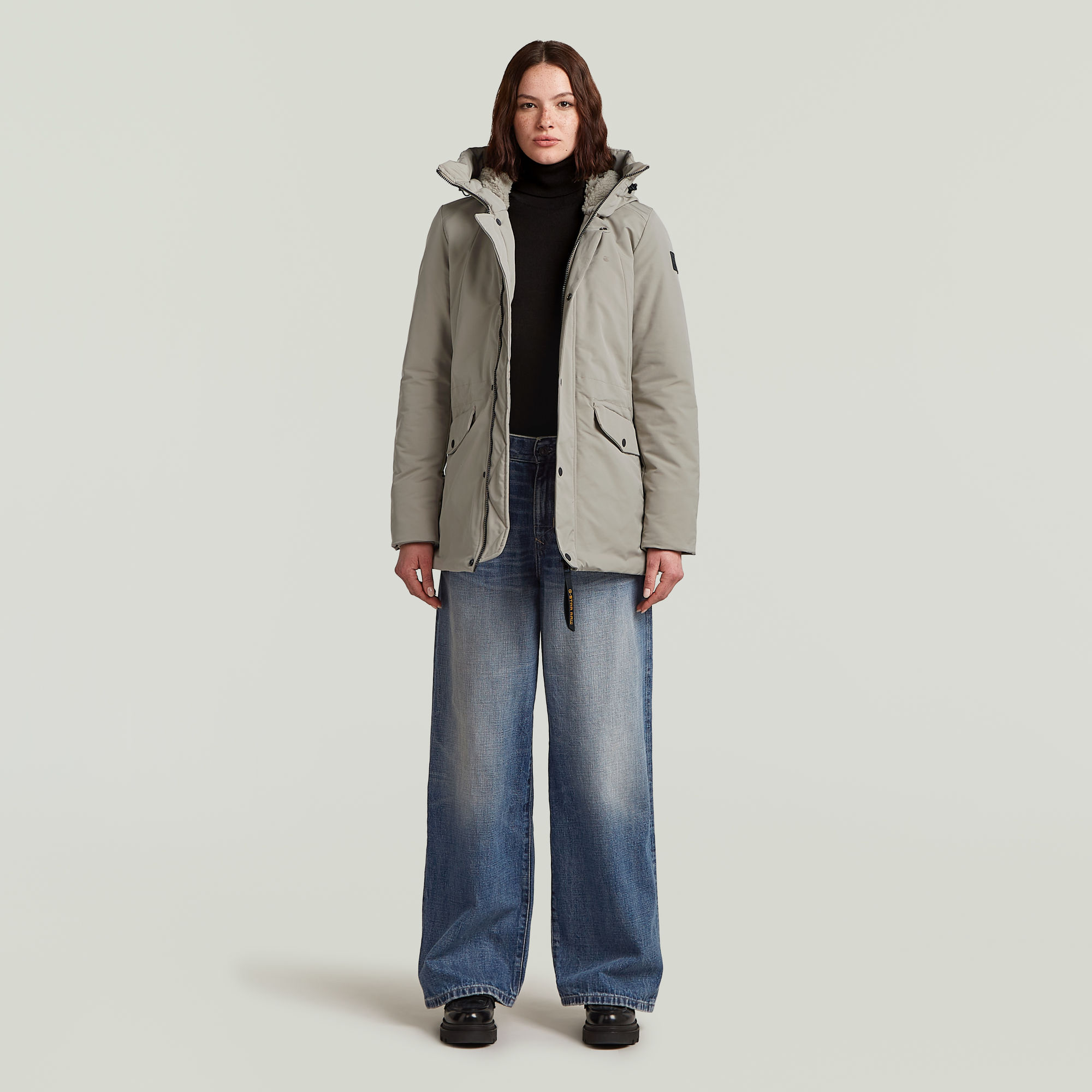 Thumbnail - Vodan 2.0 Short Jacke - Beige - Damen