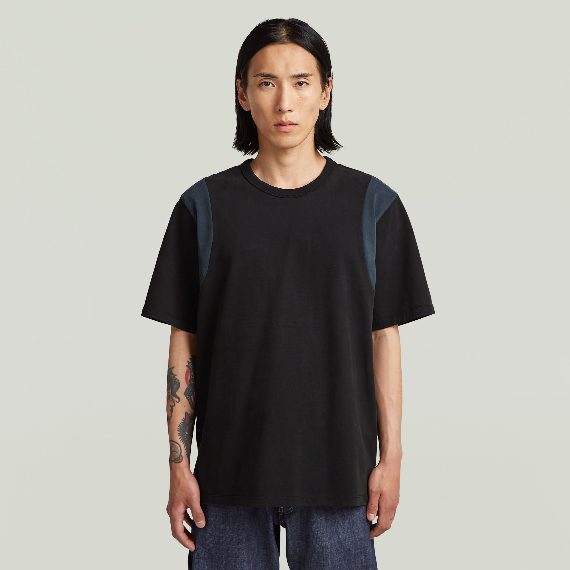 MN Relaxed T-Shirt - Schwarz - Herren