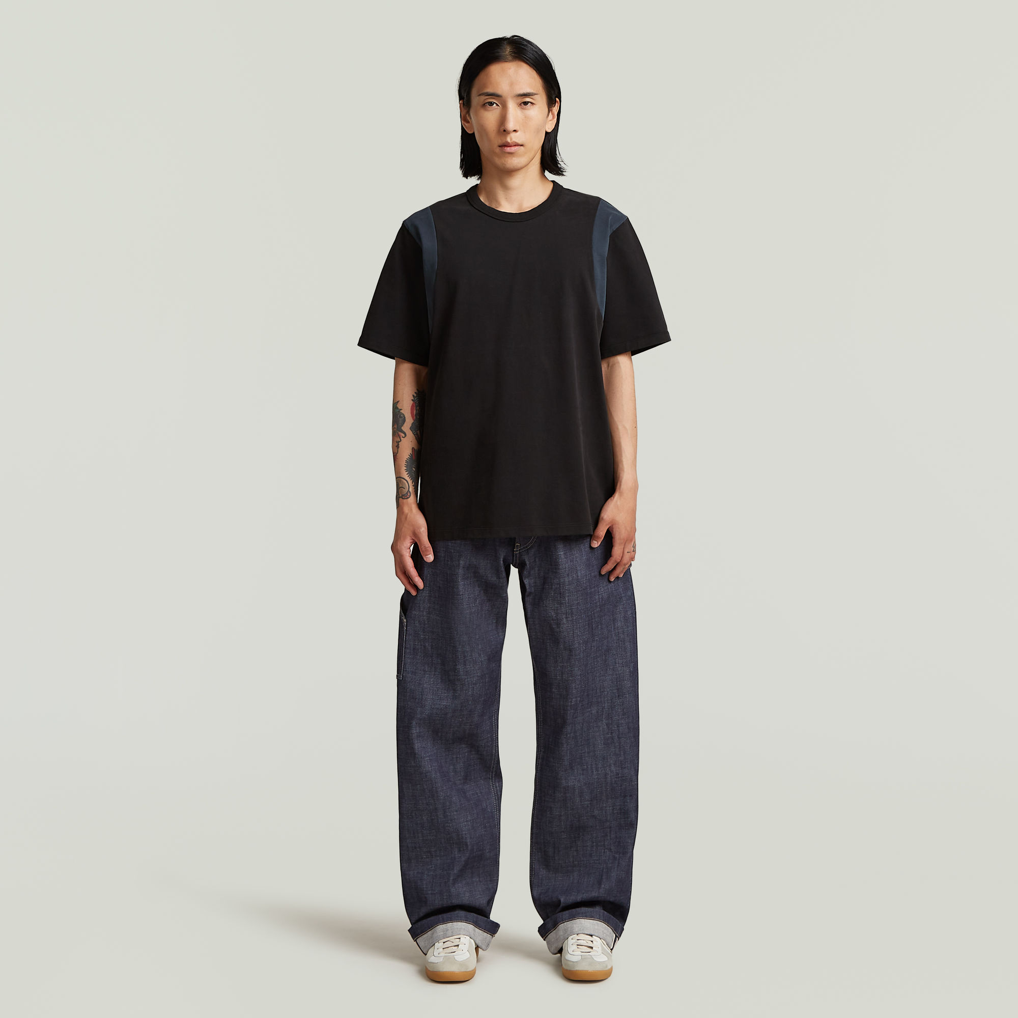 Thumbnail - MN Relaxed T-Shirt - Schwarz - Herren