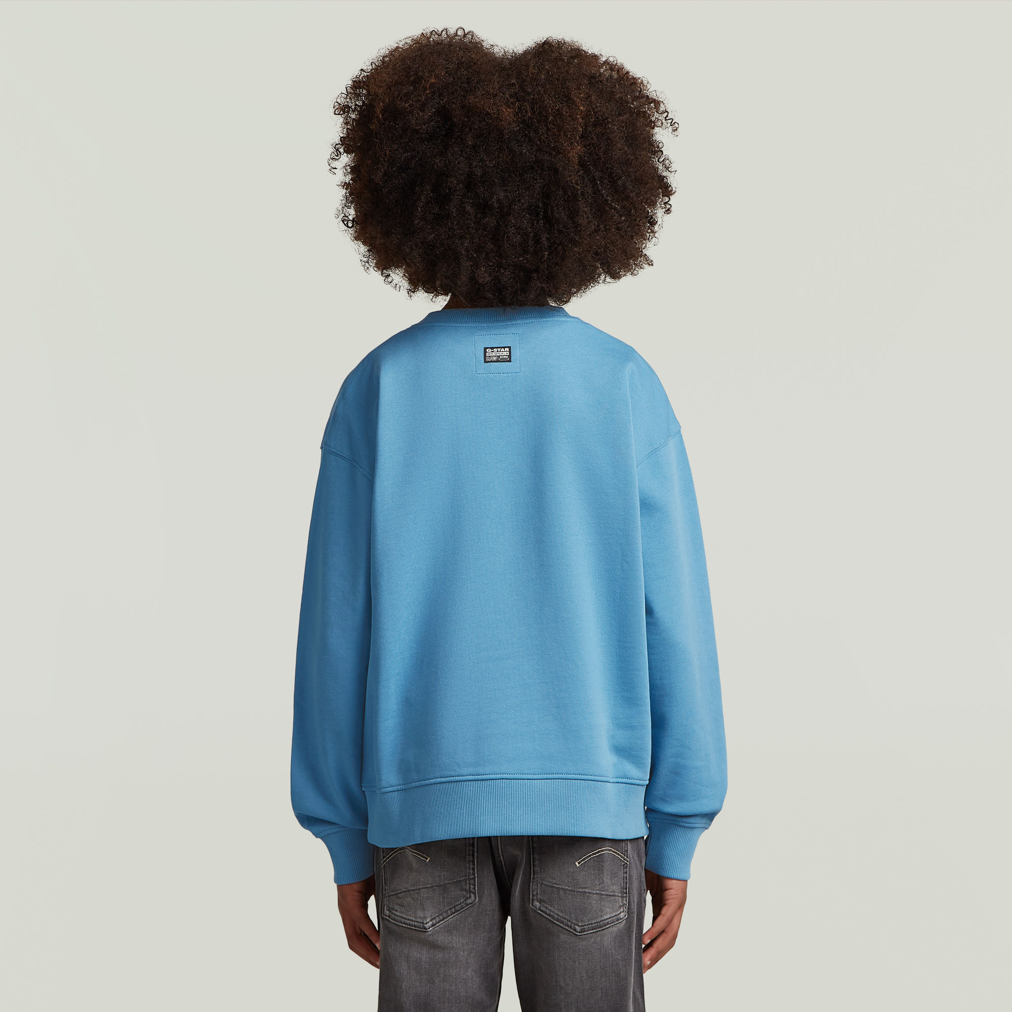 G-Star RAW Loose Sweater Jongens Midden blauw jongens