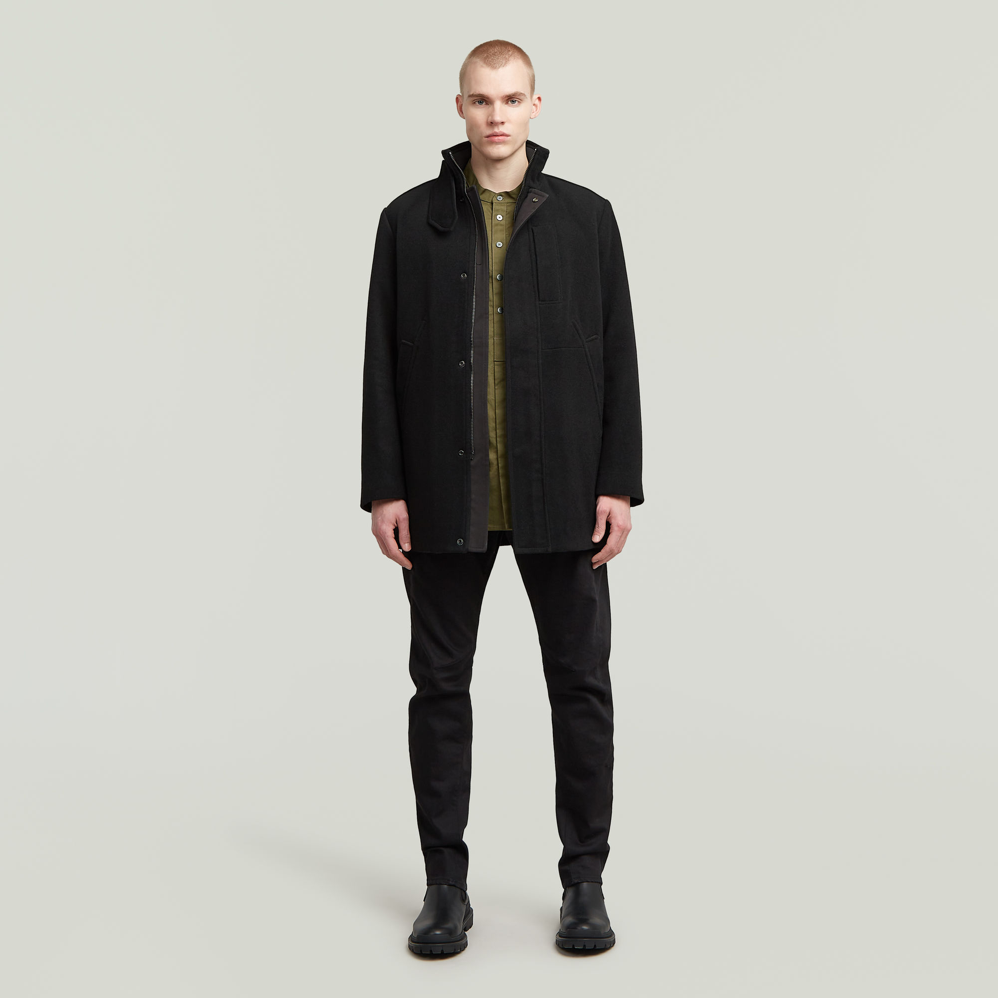 Thumbnail - Contor Slim Jeans - Schwarz - Herren