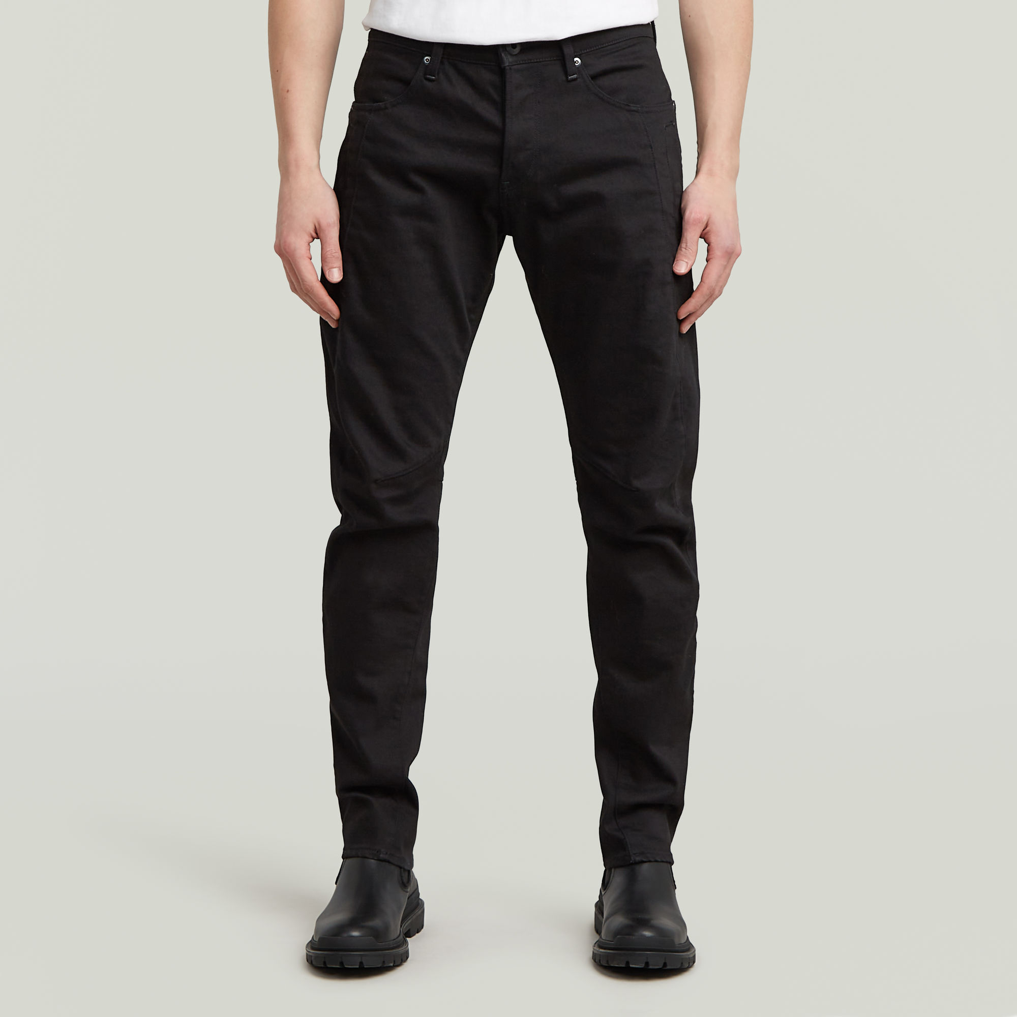 

Contor Slim Jeans - Zwart - Heren
