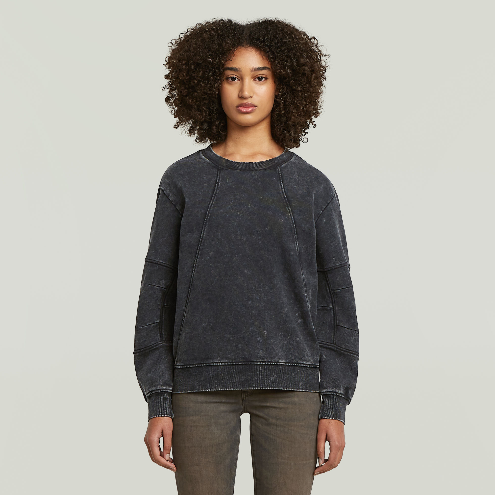 G-Star RAW 3D A-Line Sweater - Zwart - Dames