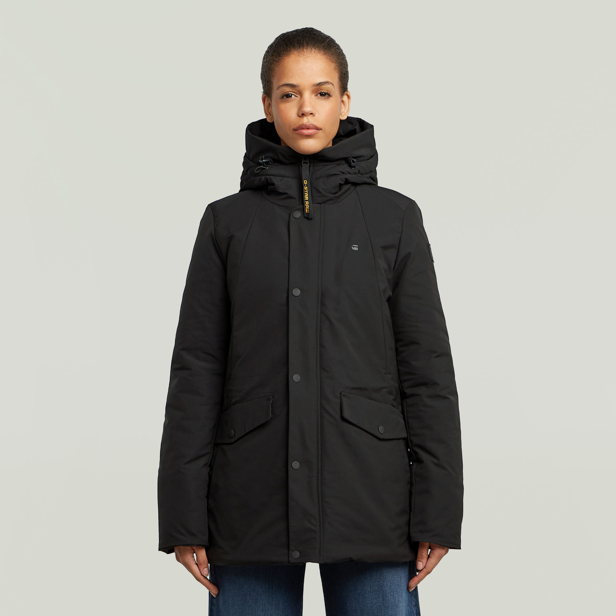 Vodan 2.0 Short Jacke - Schwarz - Damen