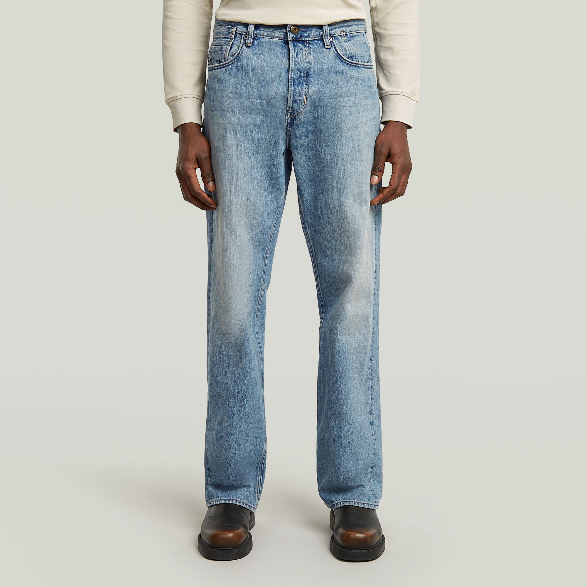 Deeggie Relaxed Straight Jeans - Andere - Herren