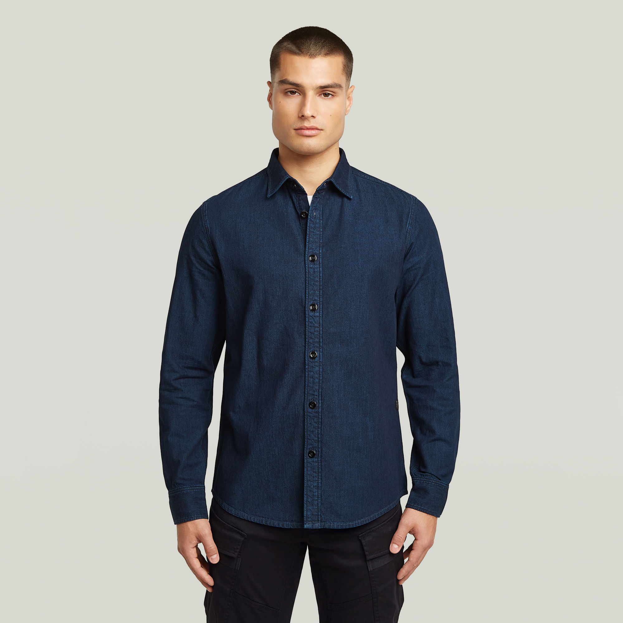 

Clean Slim Hemd - Dunkelblau - Herren