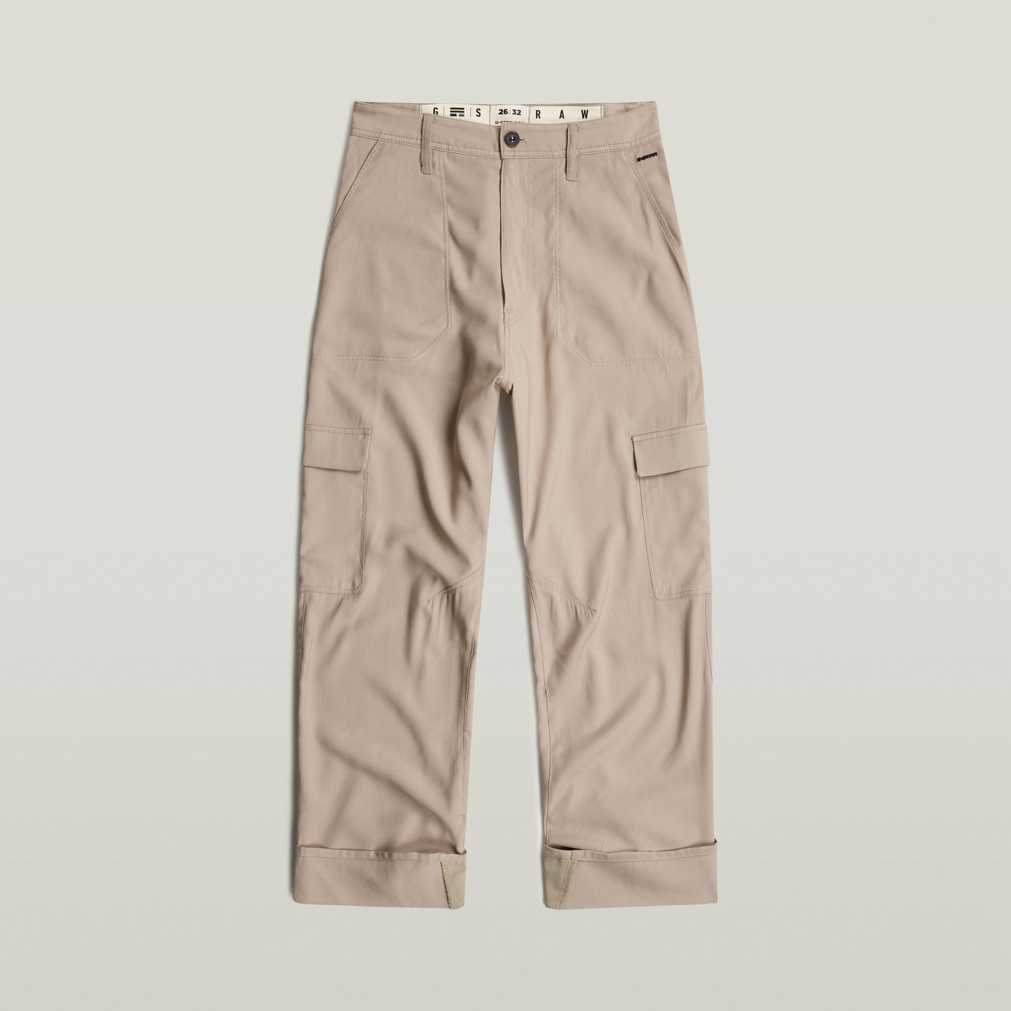 G-Star RAW Cargo 3D Boyfriend Broek Beige Dames