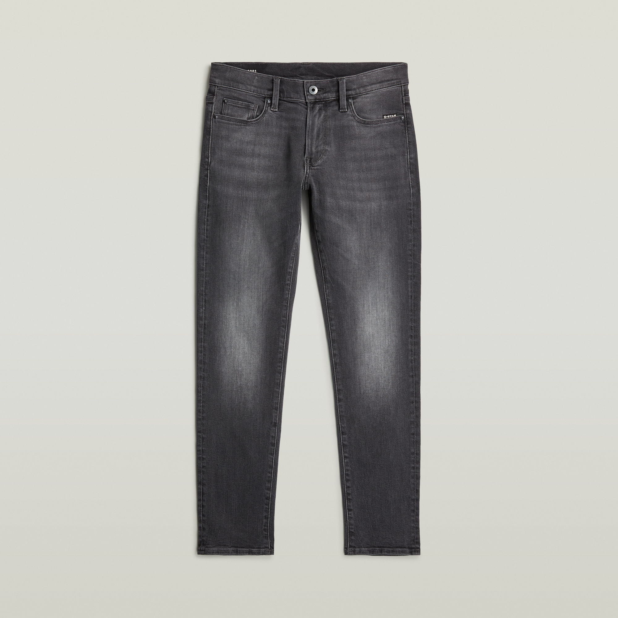 Thumbnail - Boys 3301 Slim Jeans - Grau - jungen