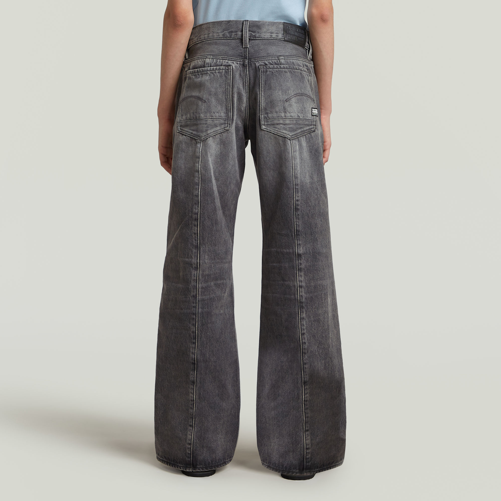 G-Star RAW Judee Loose Utility Jeans Meisjes Grijs meisjes