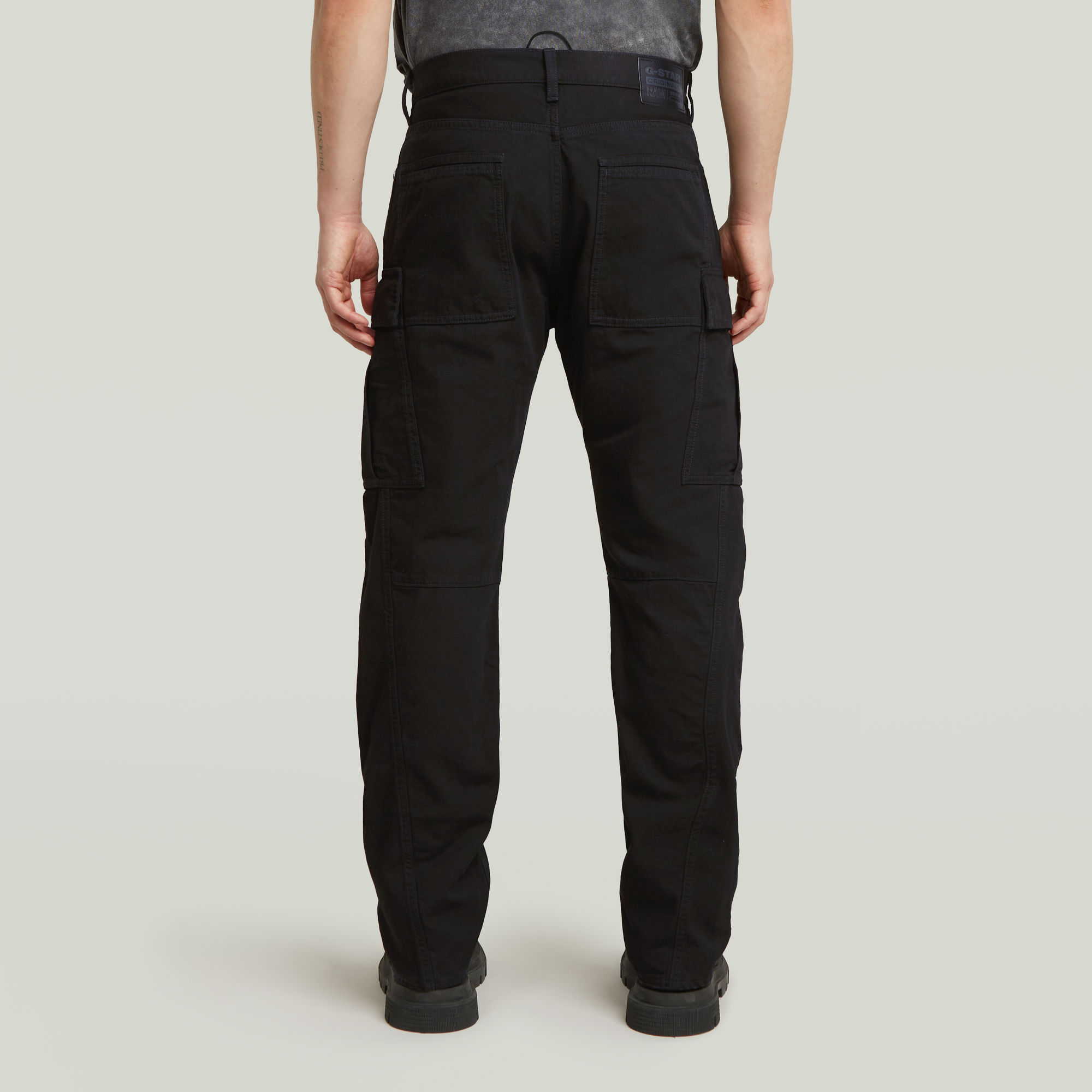 G-Star RAW Contor 3D Regular Cargo Jeans Zwart Heren
