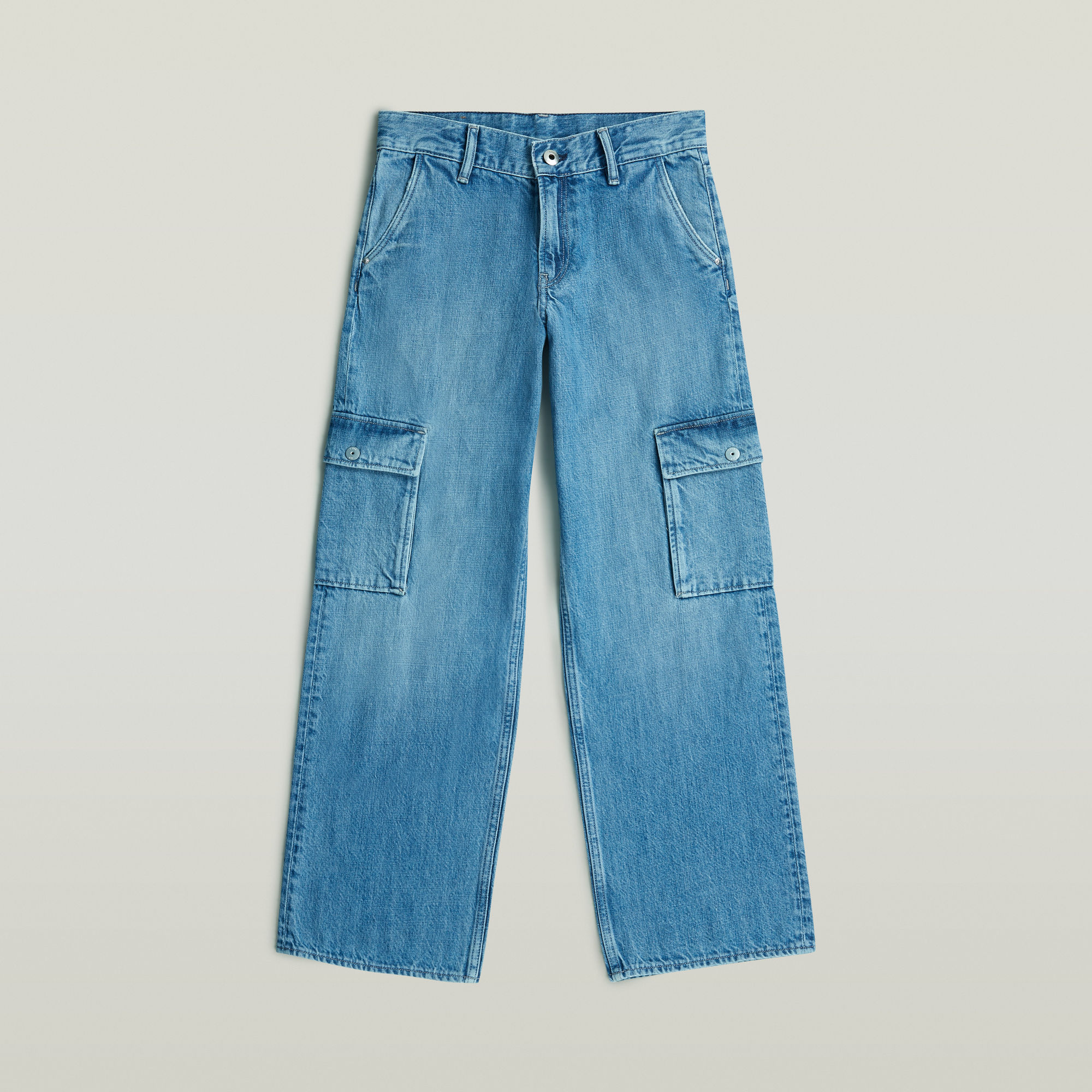 G-Star RAW Judee Cargojeans Meisjes Midden blauw meisjes