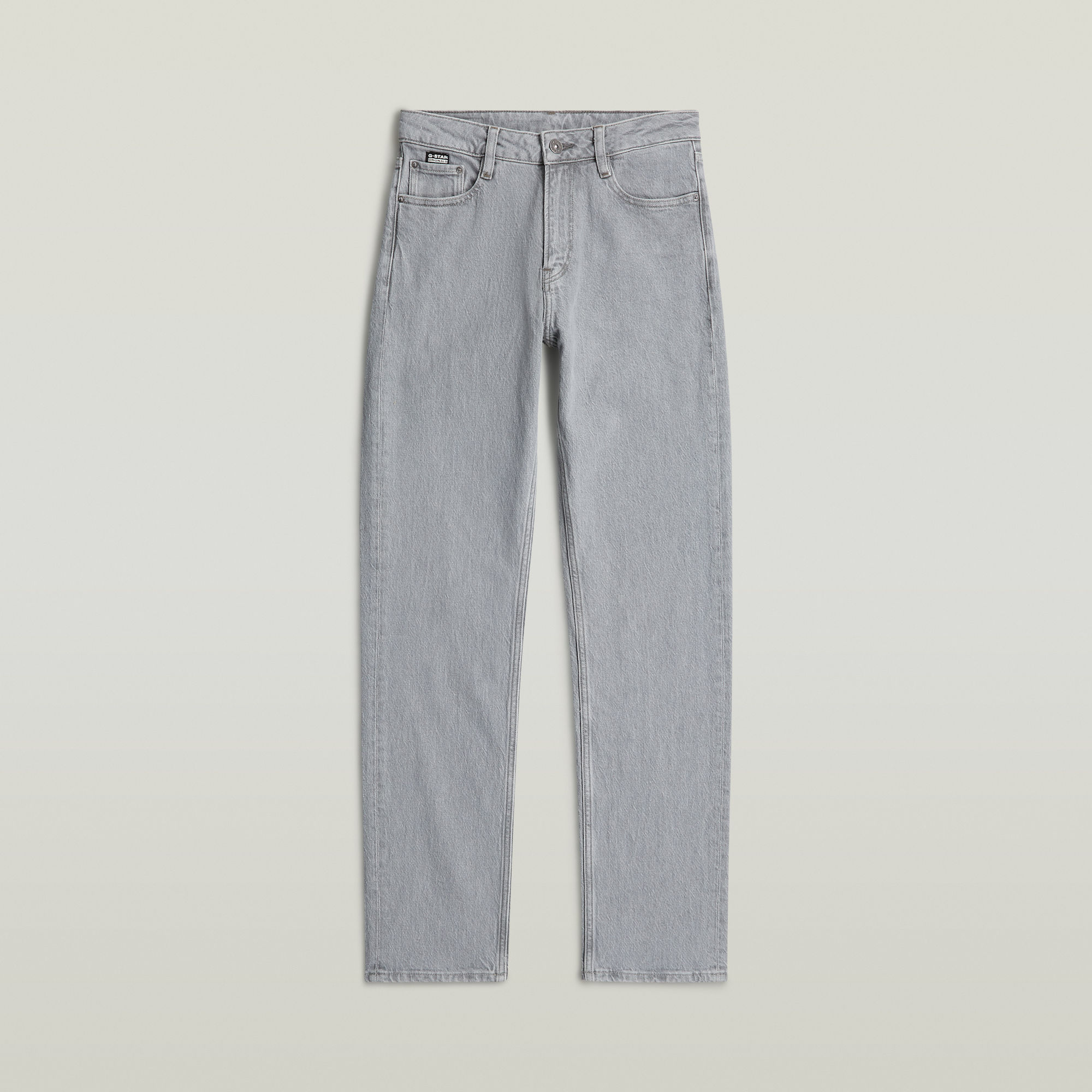 G-Star RAW Iggie Straight Jeans Grijs Dames