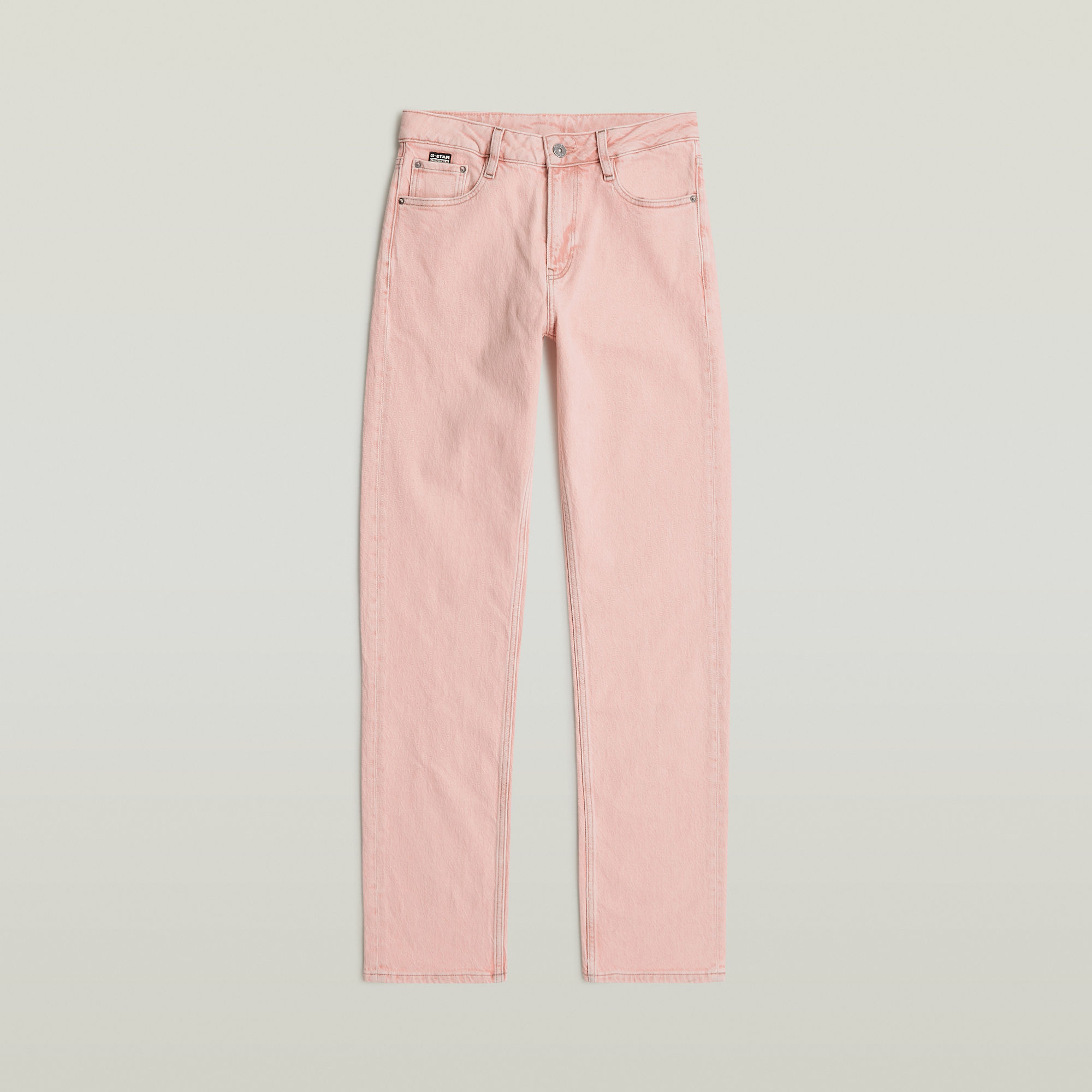 G-Star RAW Iggie Straight Jeans Roze Dames
