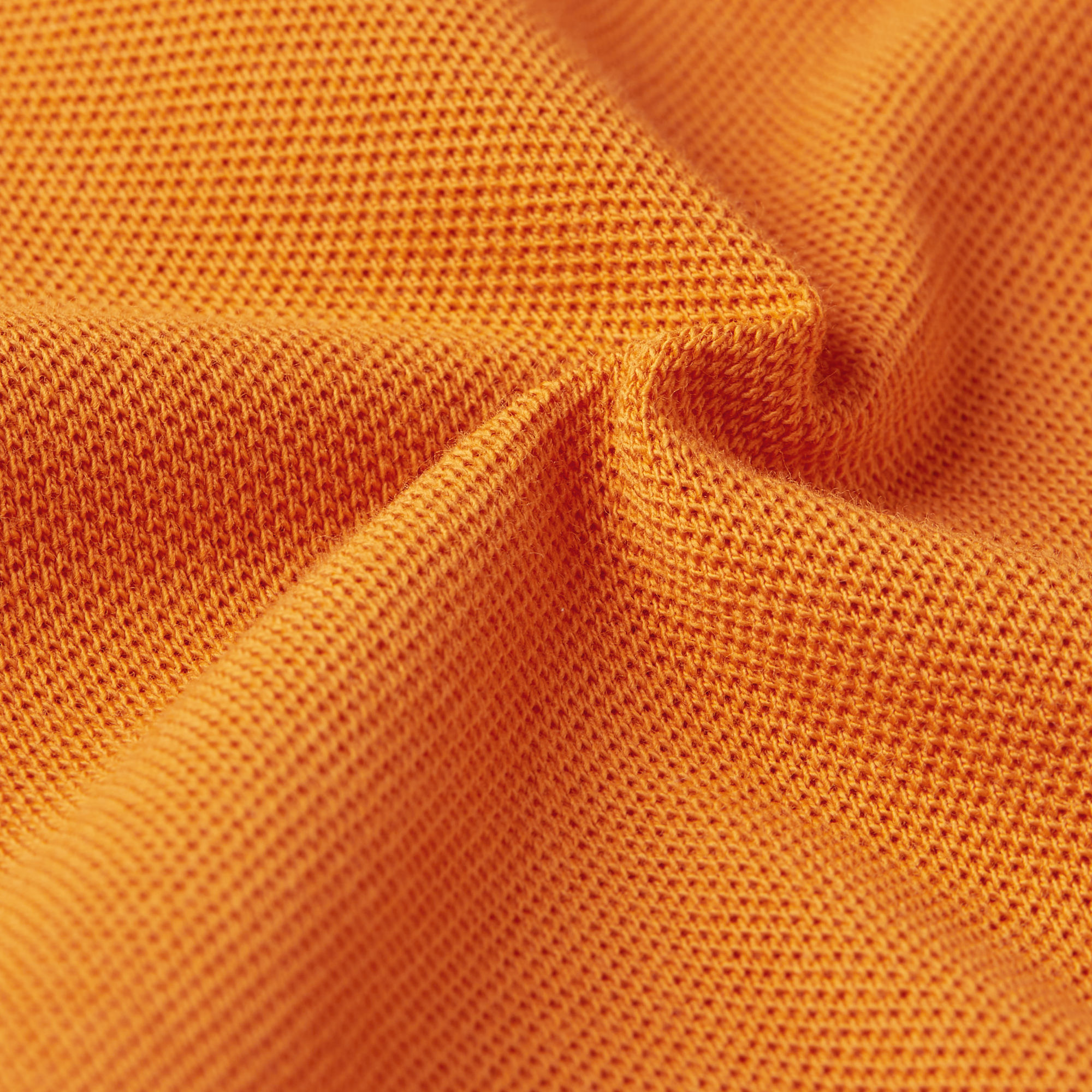 G-Star RAW Chest Logo Striped Polo Oranje Heren