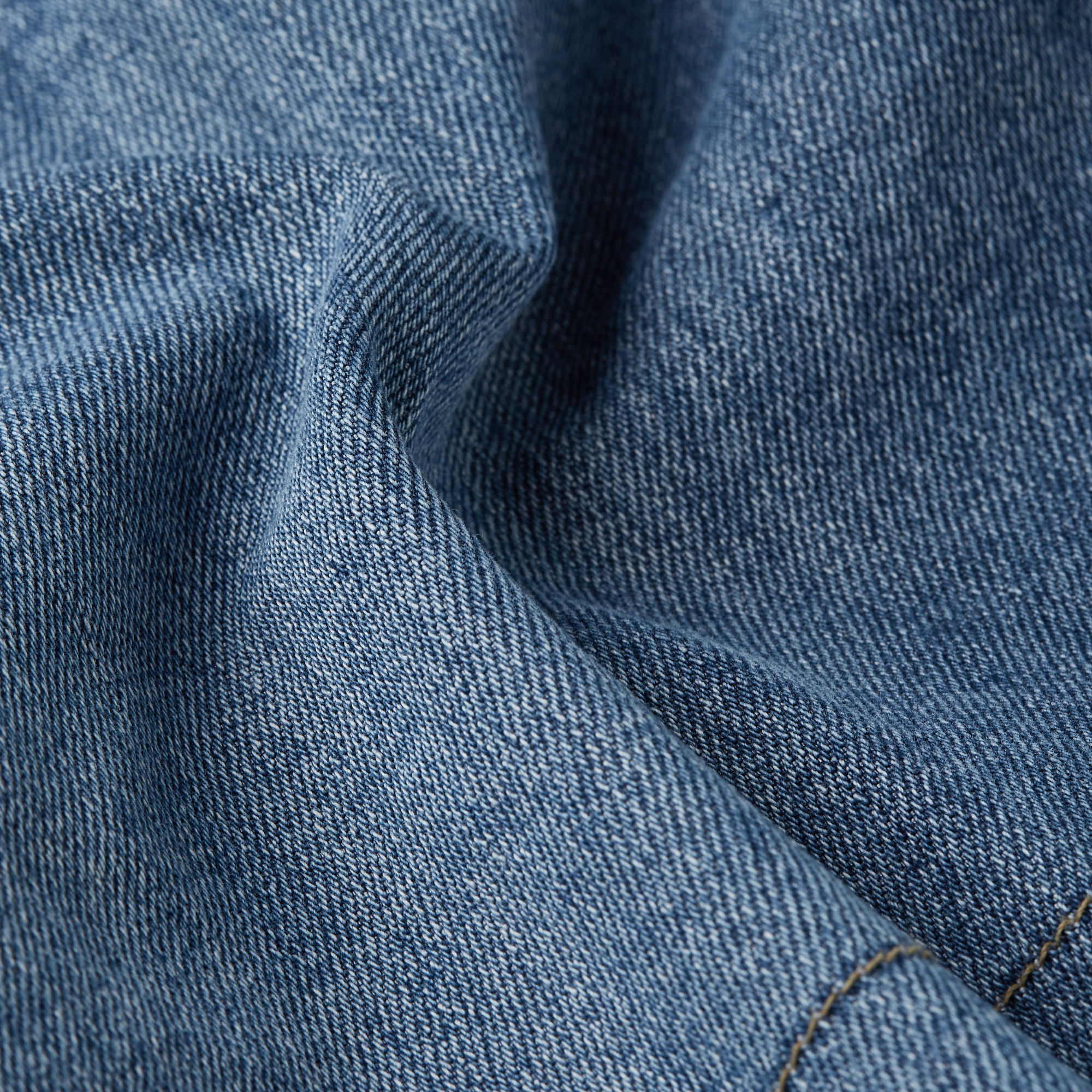 G-Star RAW Pleated Loose Jeans Midden blauw Dames