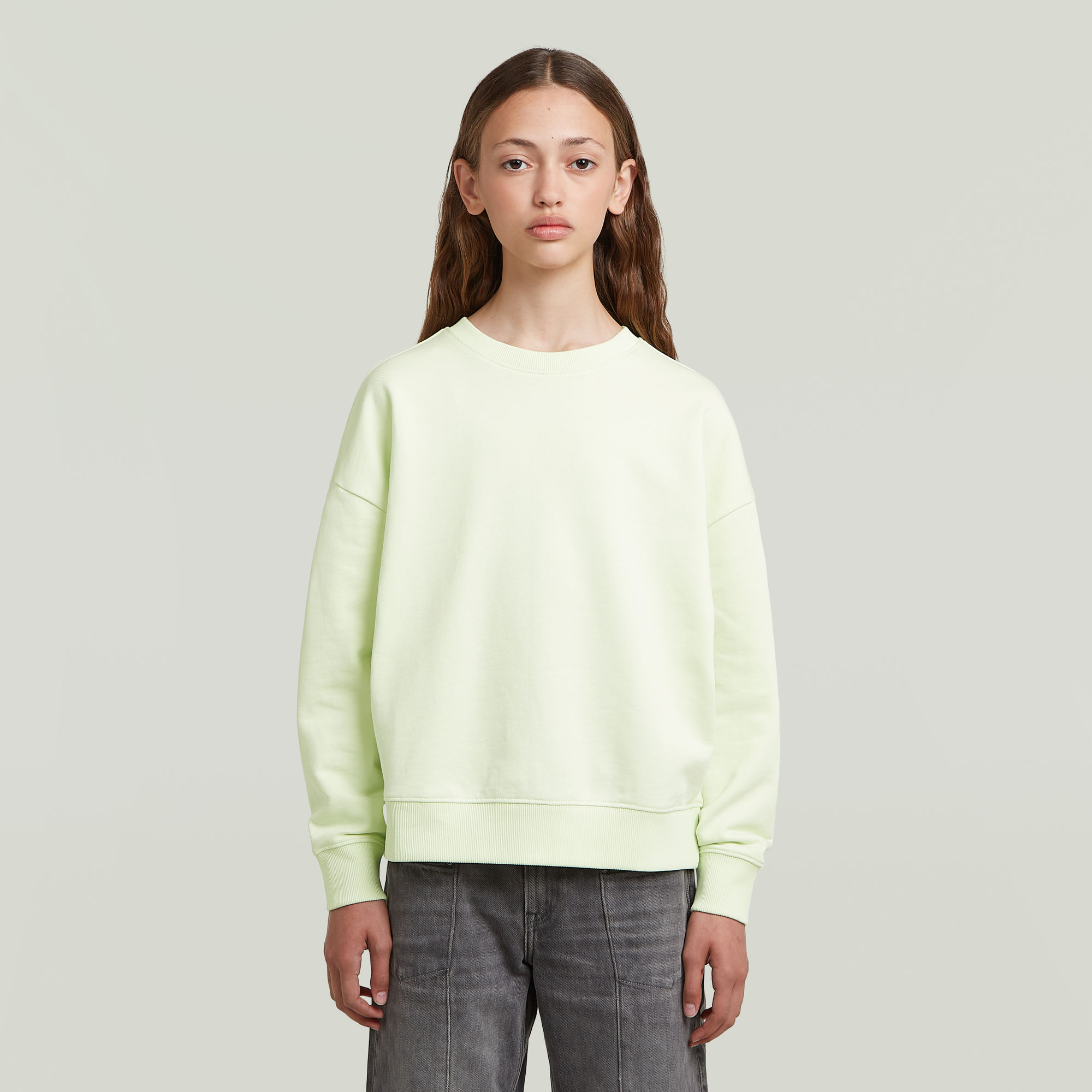 G-Star RAW Loose Sweater Meisjes Groen meisjes