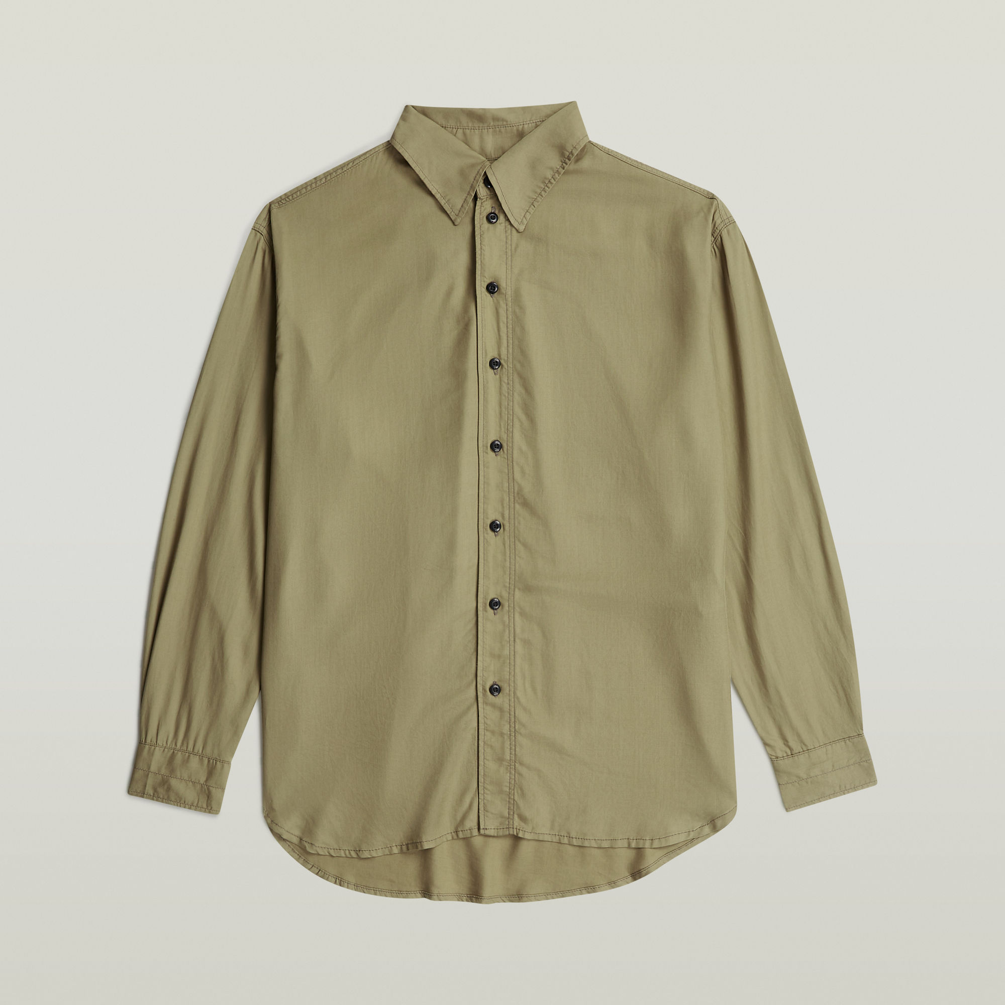 Thumbnail - Dress Shirt Long Sleeve - Grün - Damen