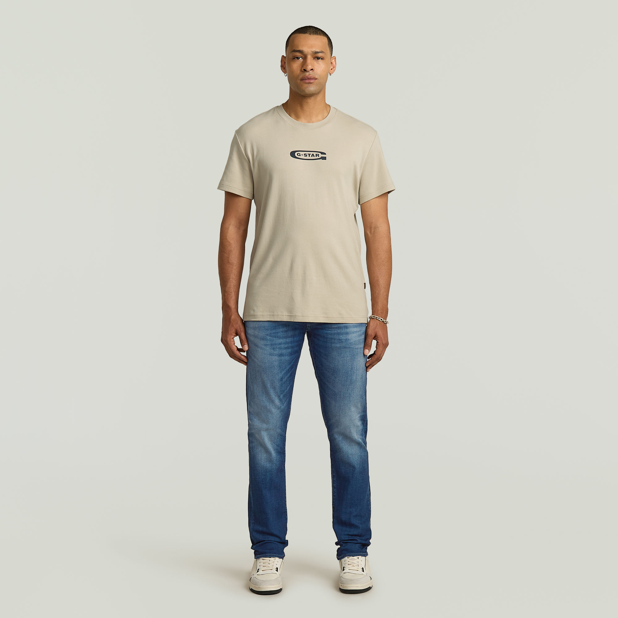Thumbnail - 3301 Slim Jeans II - Mittelblau - Herren