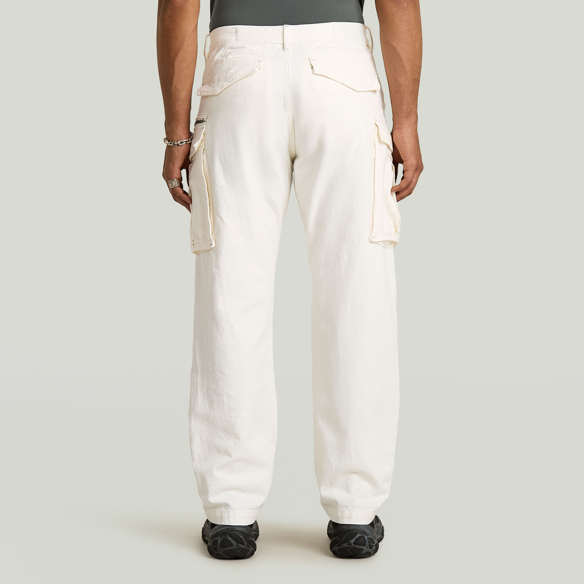 G-Star RAW Rovic 3D Loose Denim Jeans Beige Heren