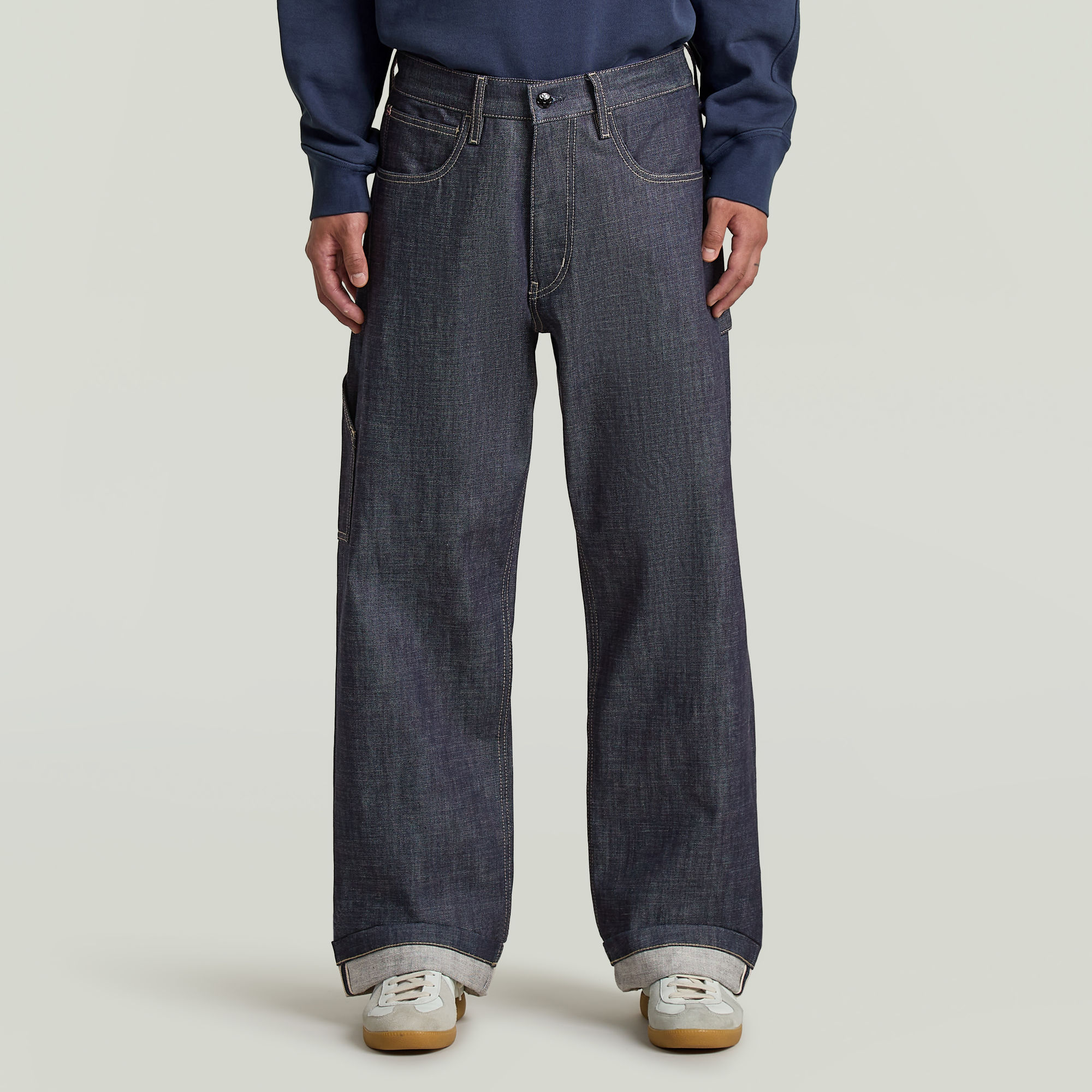 

MN Type 96 Selvedge Loose Jeans - Dark blue - Men